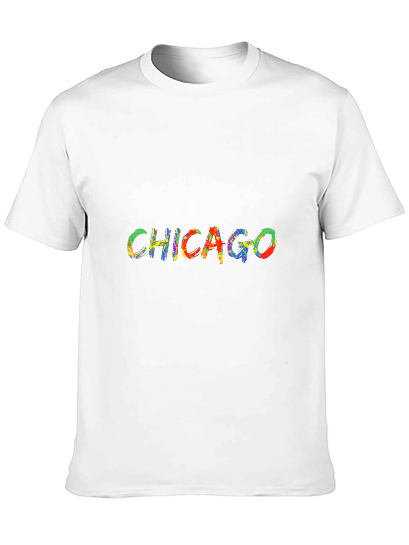 Chicago Colorful Graphic T-Shirt