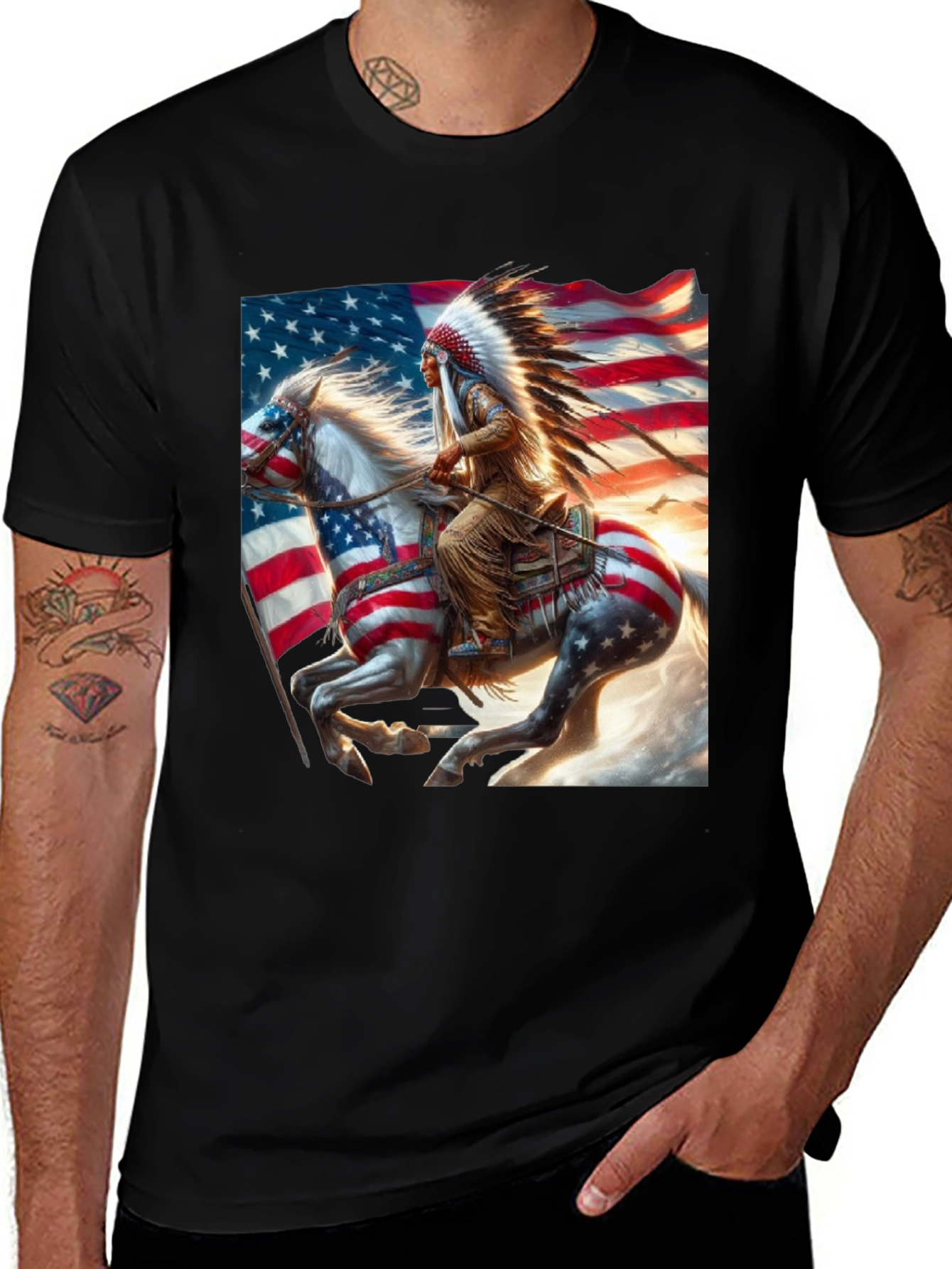 Native American Flag T-Shirt