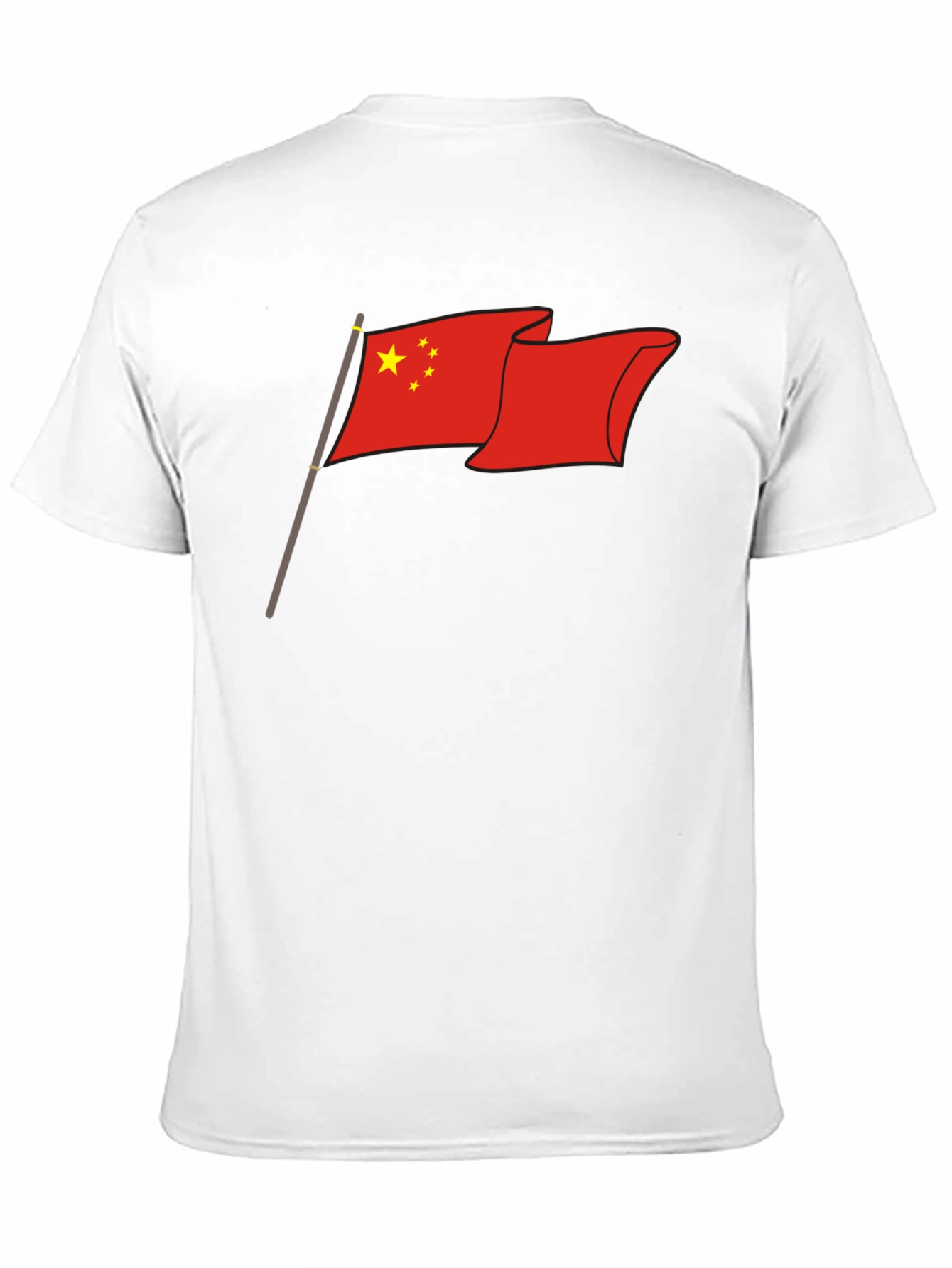 China Flag Graphic T-Shirt - Patriotic Tee