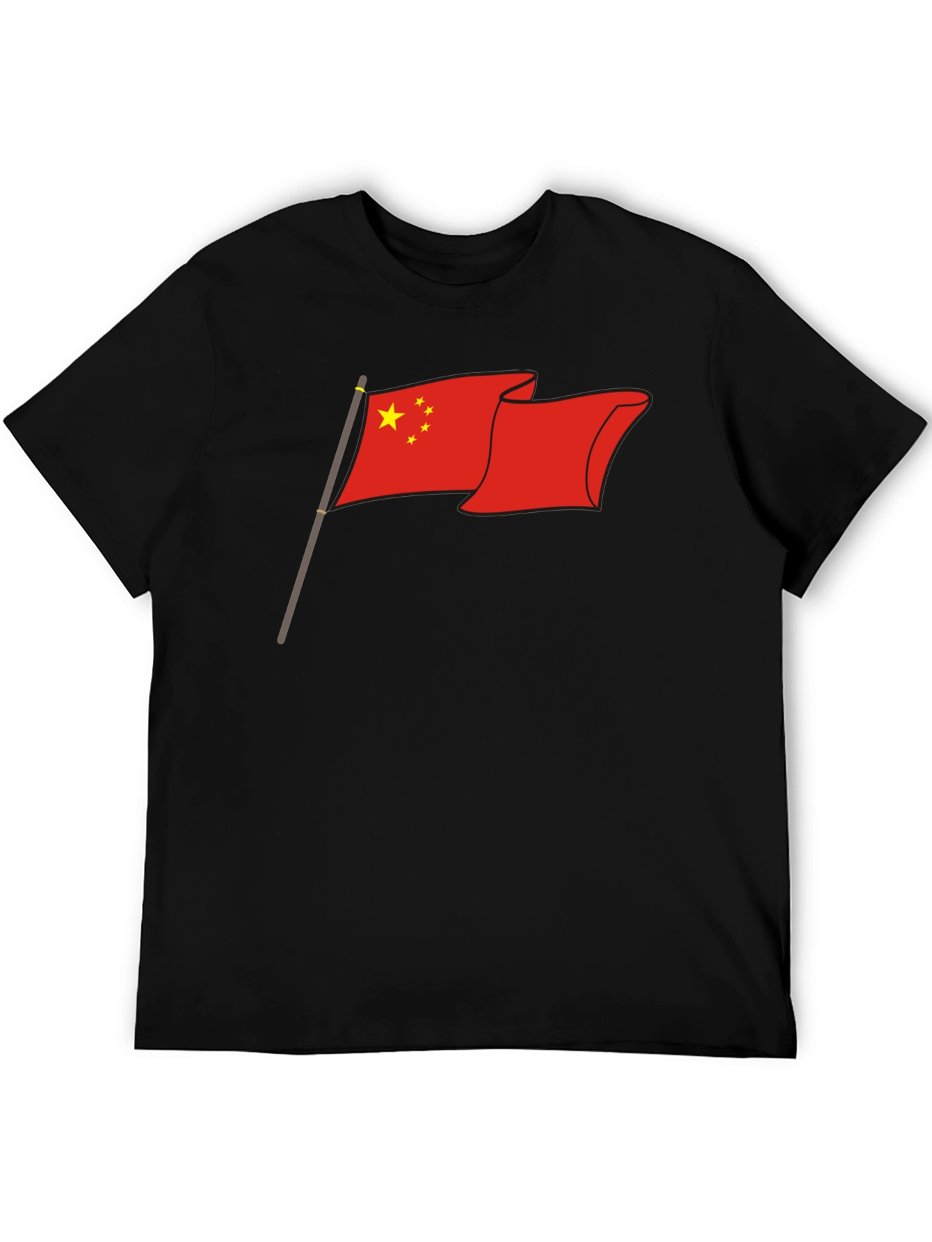 China Flag Graphic T-Shirt - Patriotic Tee