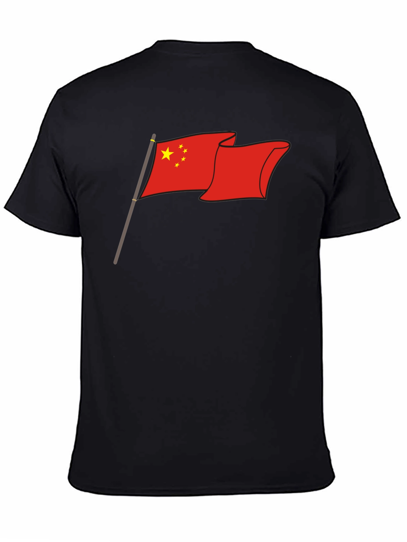 China Flag Graphic T-Shirt - Patriotic Tee