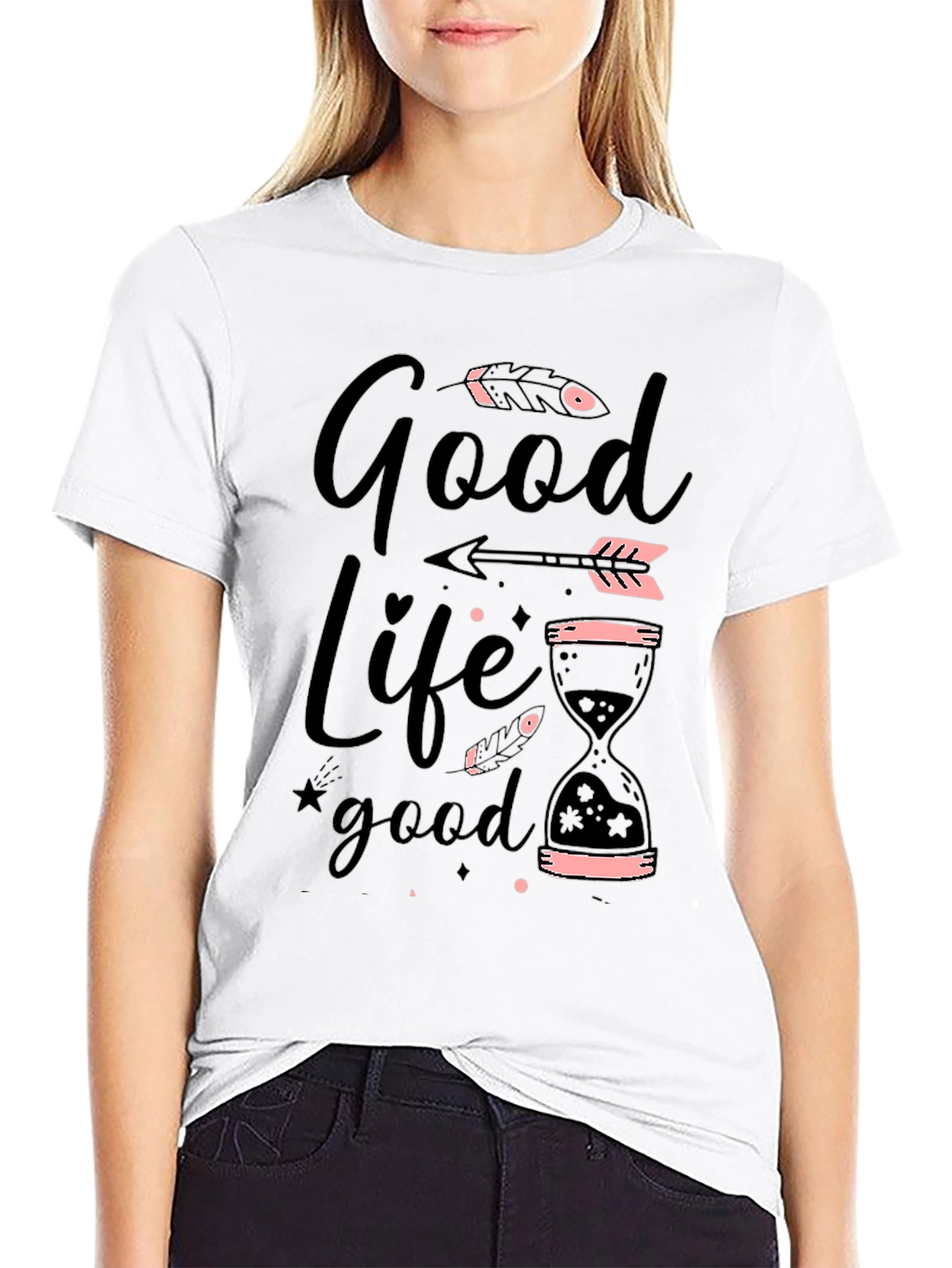 Good Life Graphic Tee - Stylish Casual Wear