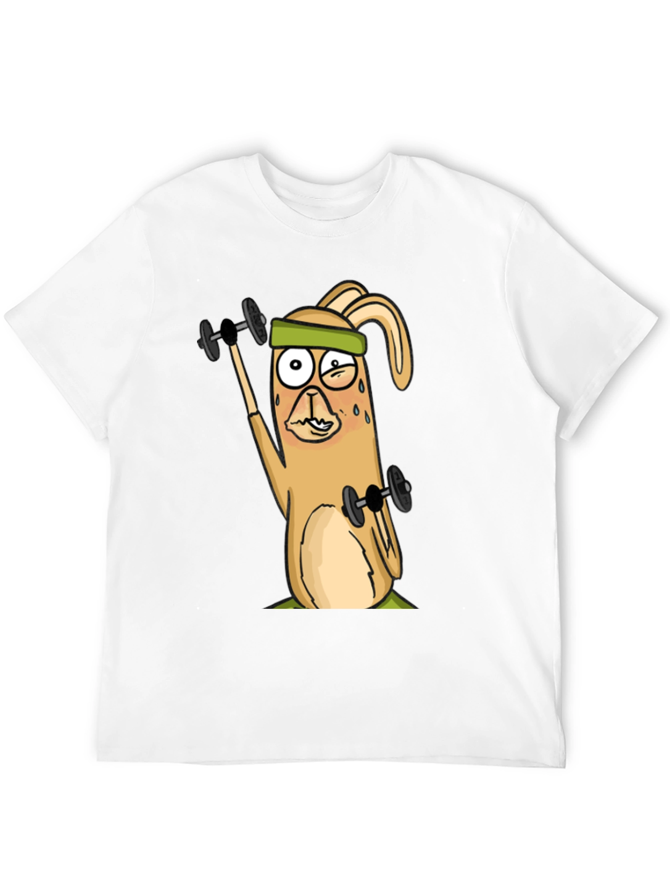 Workout Bunny Graphic Tee