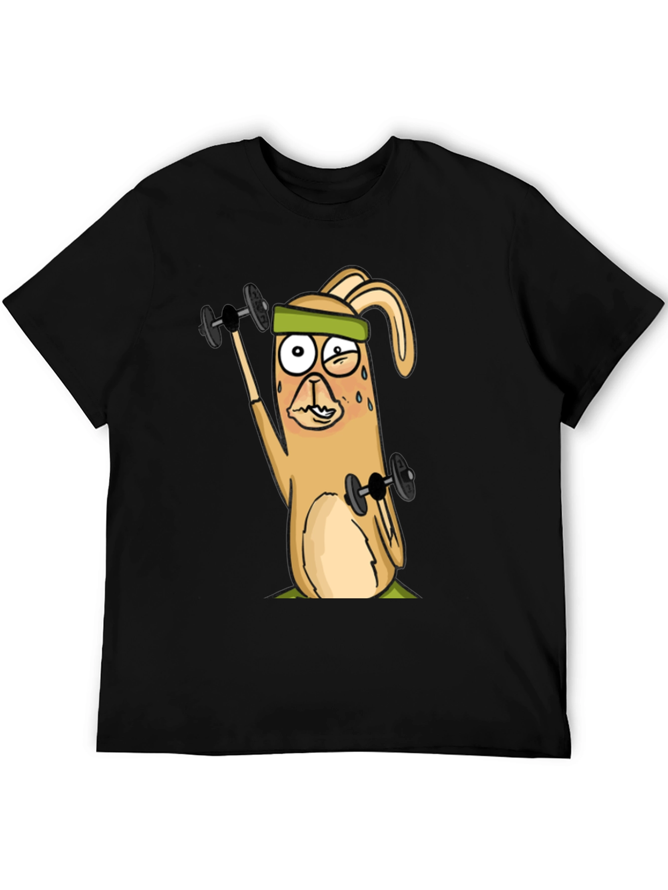 Workout Bunny Graphic Tee