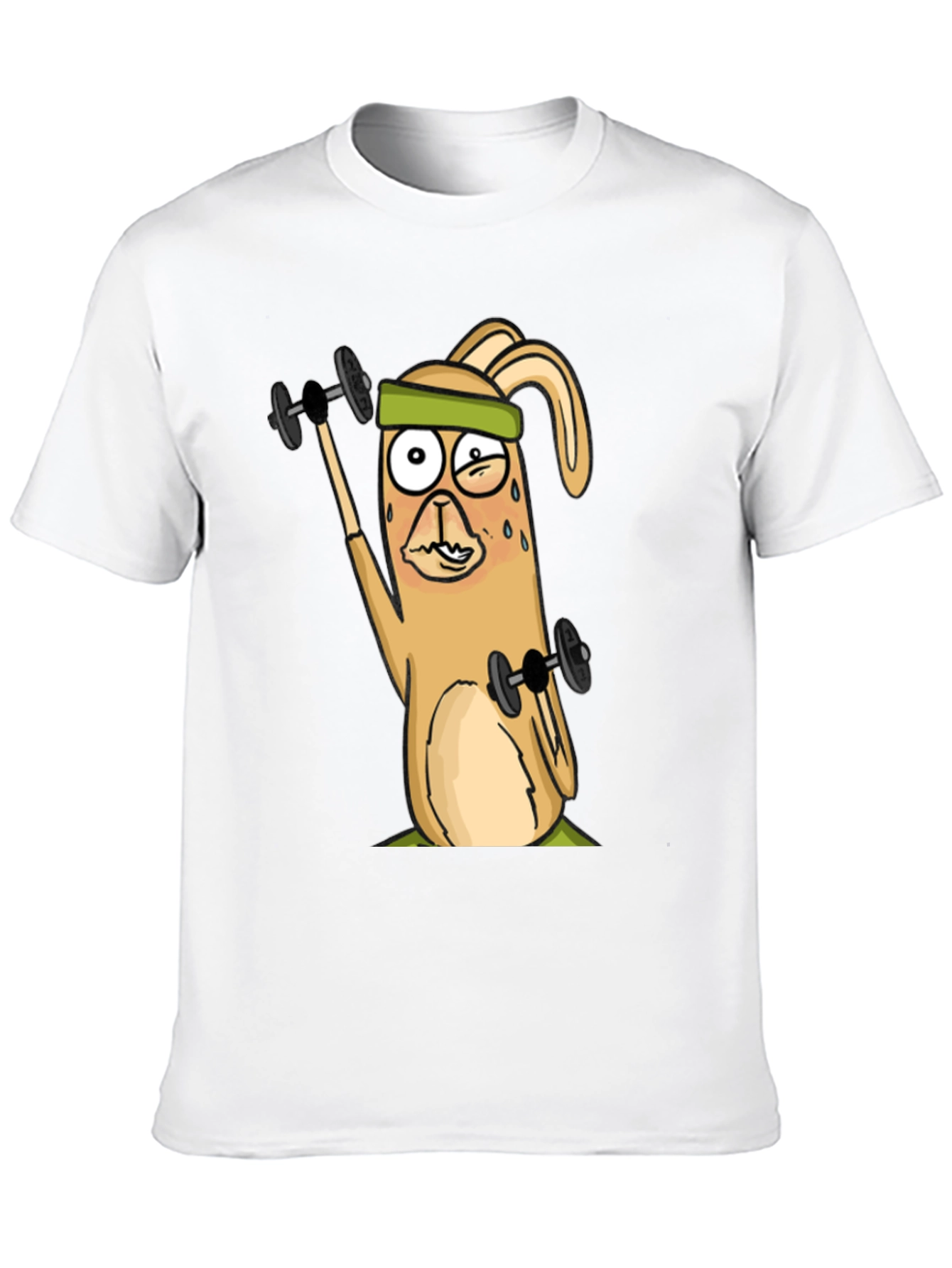 Workout Bunny Graphic Tee
