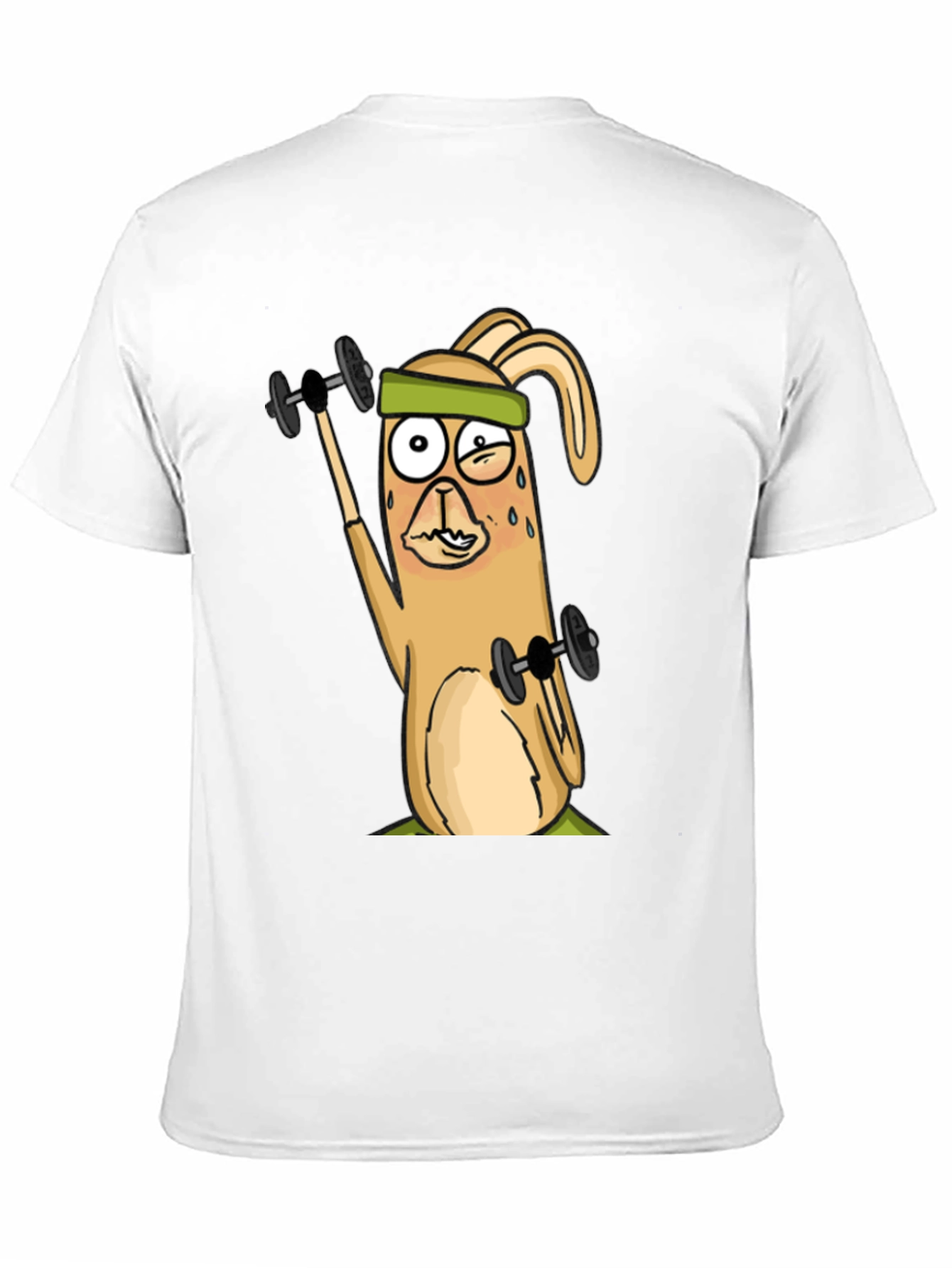 Workout Bunny Graphic Tee