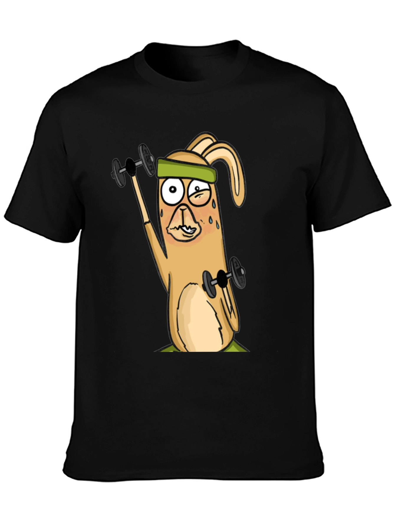 Workout Bunny Graphic Tee