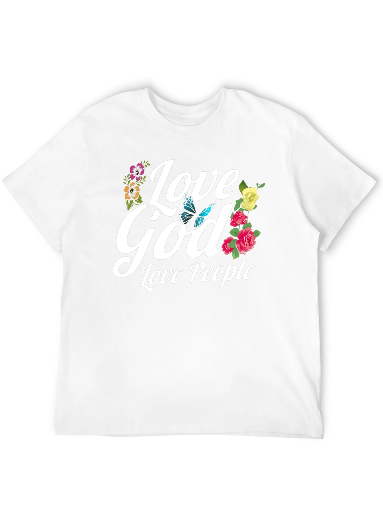 Love God Love People Graphic Tee
