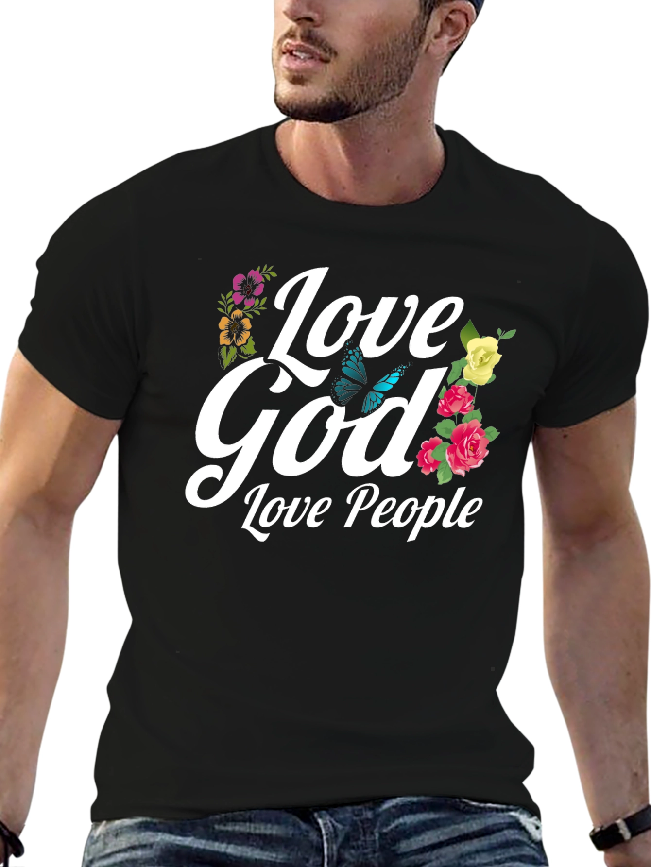 Love God Love People Graphic Tee