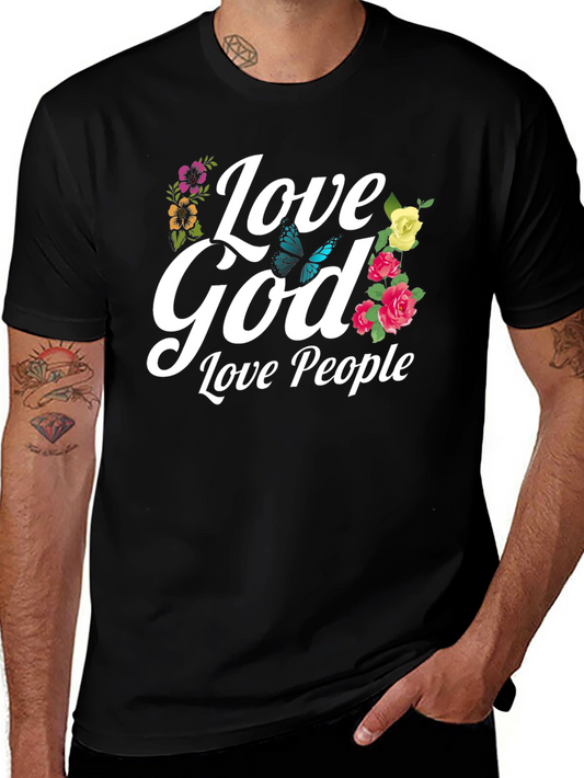 Love God Love People Graphic Tee