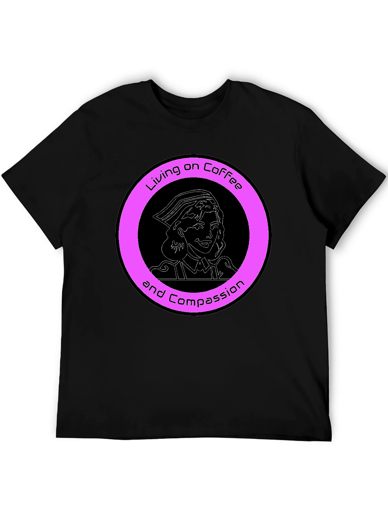 Nurse Coffee and Compassion Graphic Tee