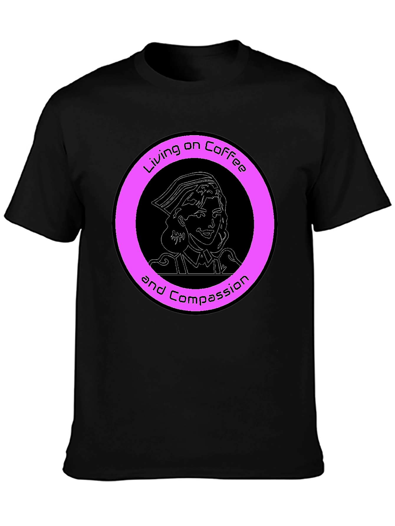 Nurse Coffee and Compassion Graphic Tee