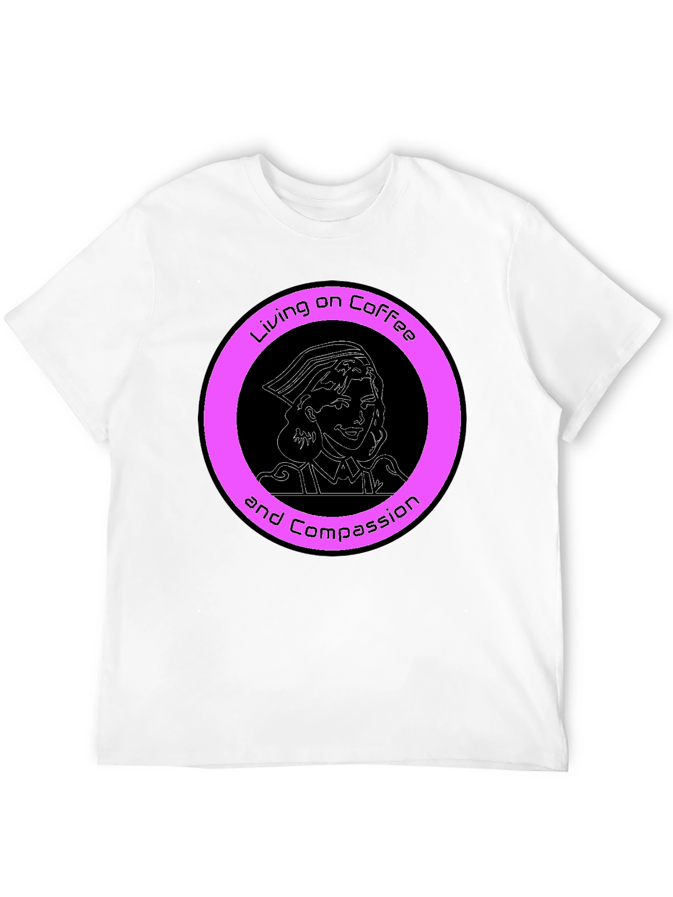 Nurse Coffee and Compassion Graphic Tee