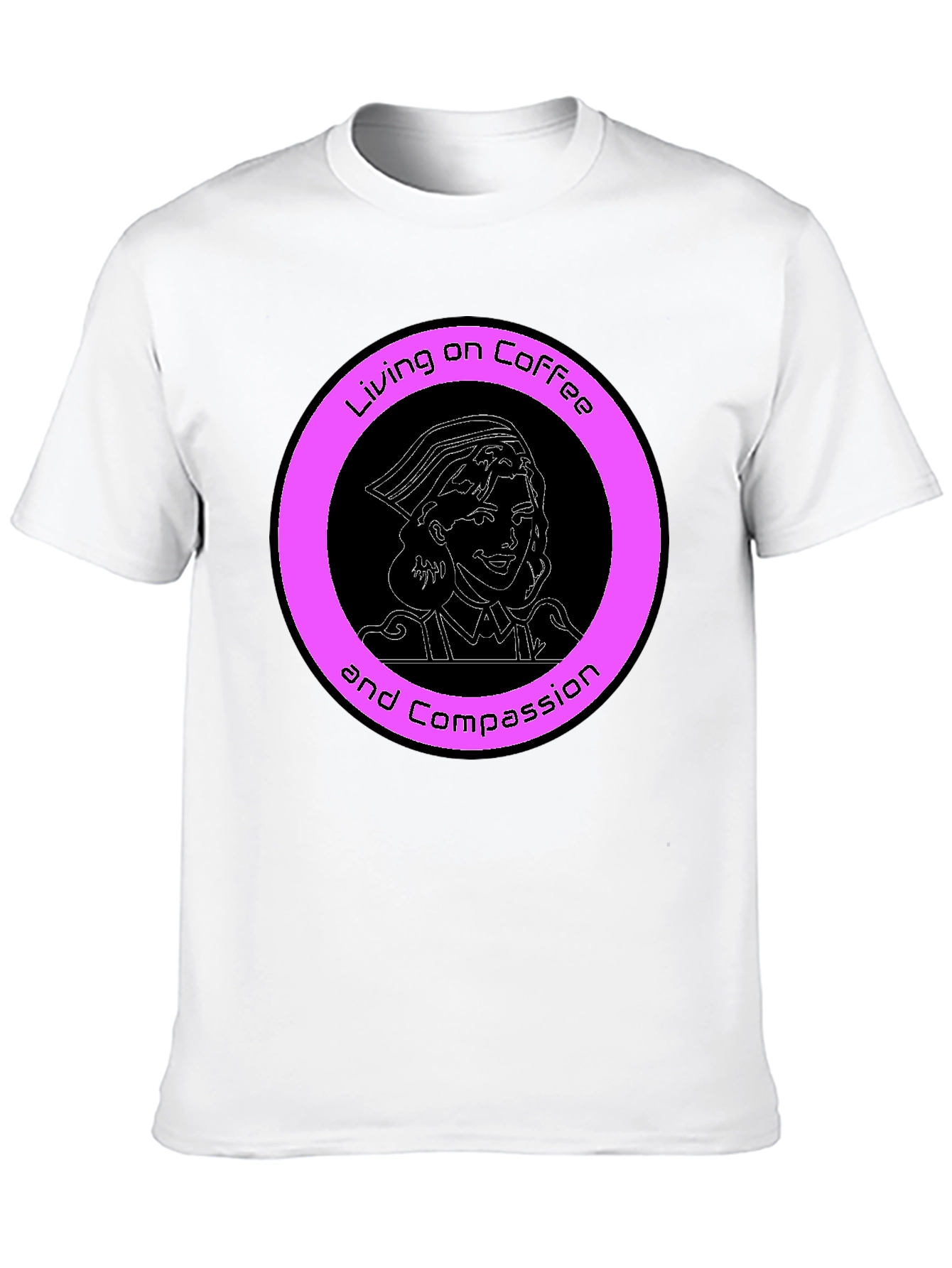 Nurse Coffee and Compassion Graphic Tee