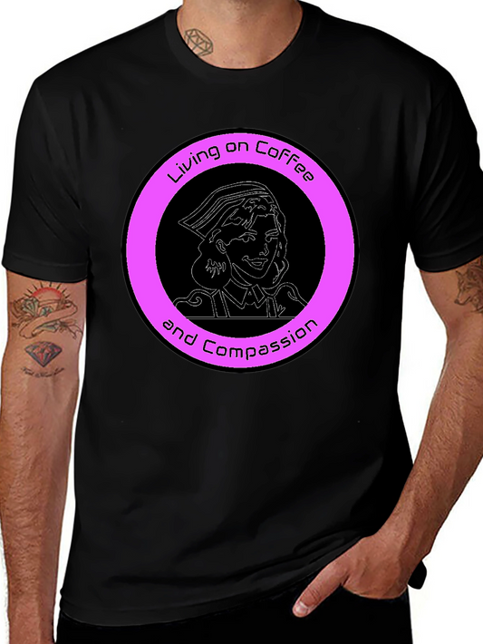 Nurse Coffee and Compassion Graphic Tee