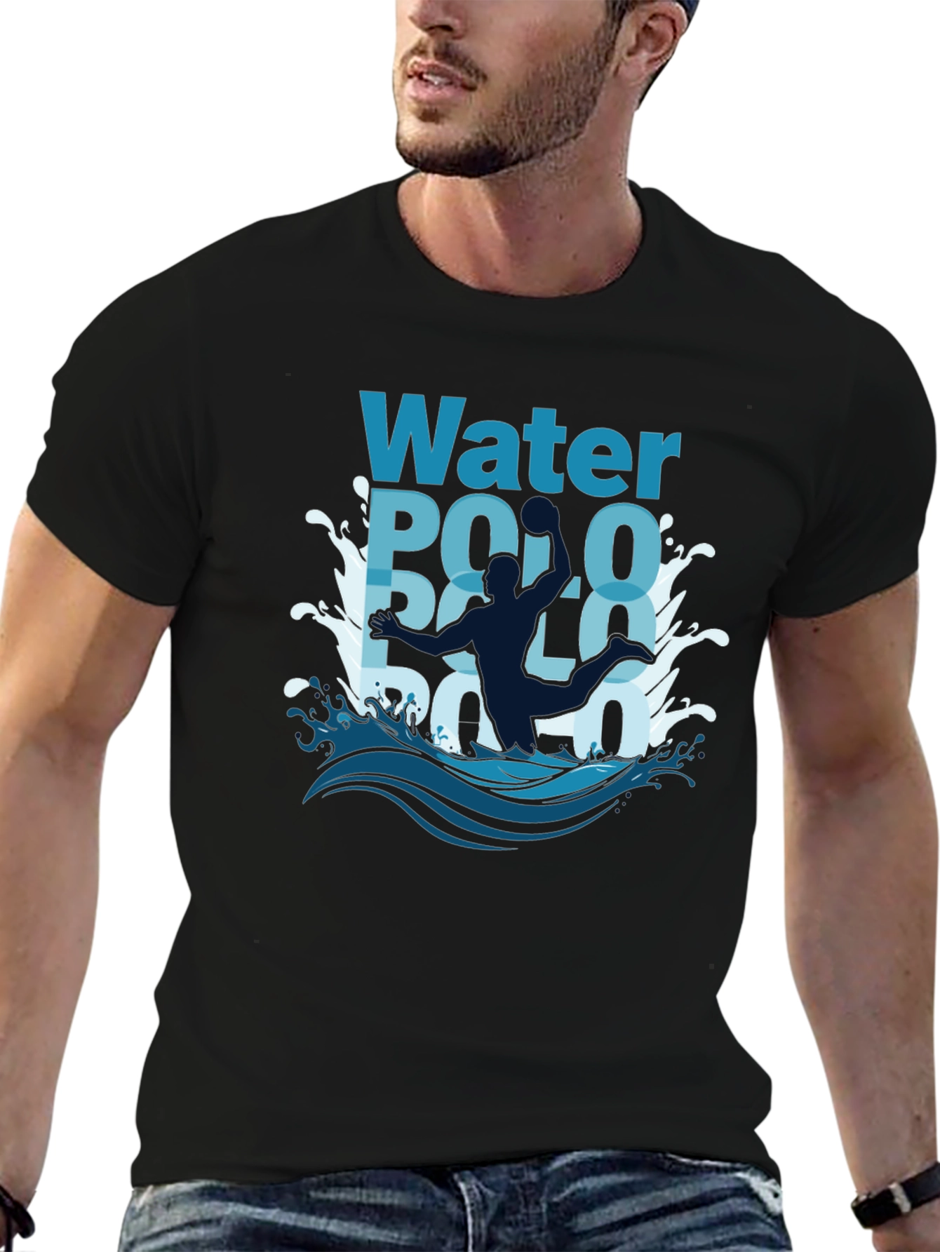 Water Polo T-Shirt - Athlete Graphic Tee