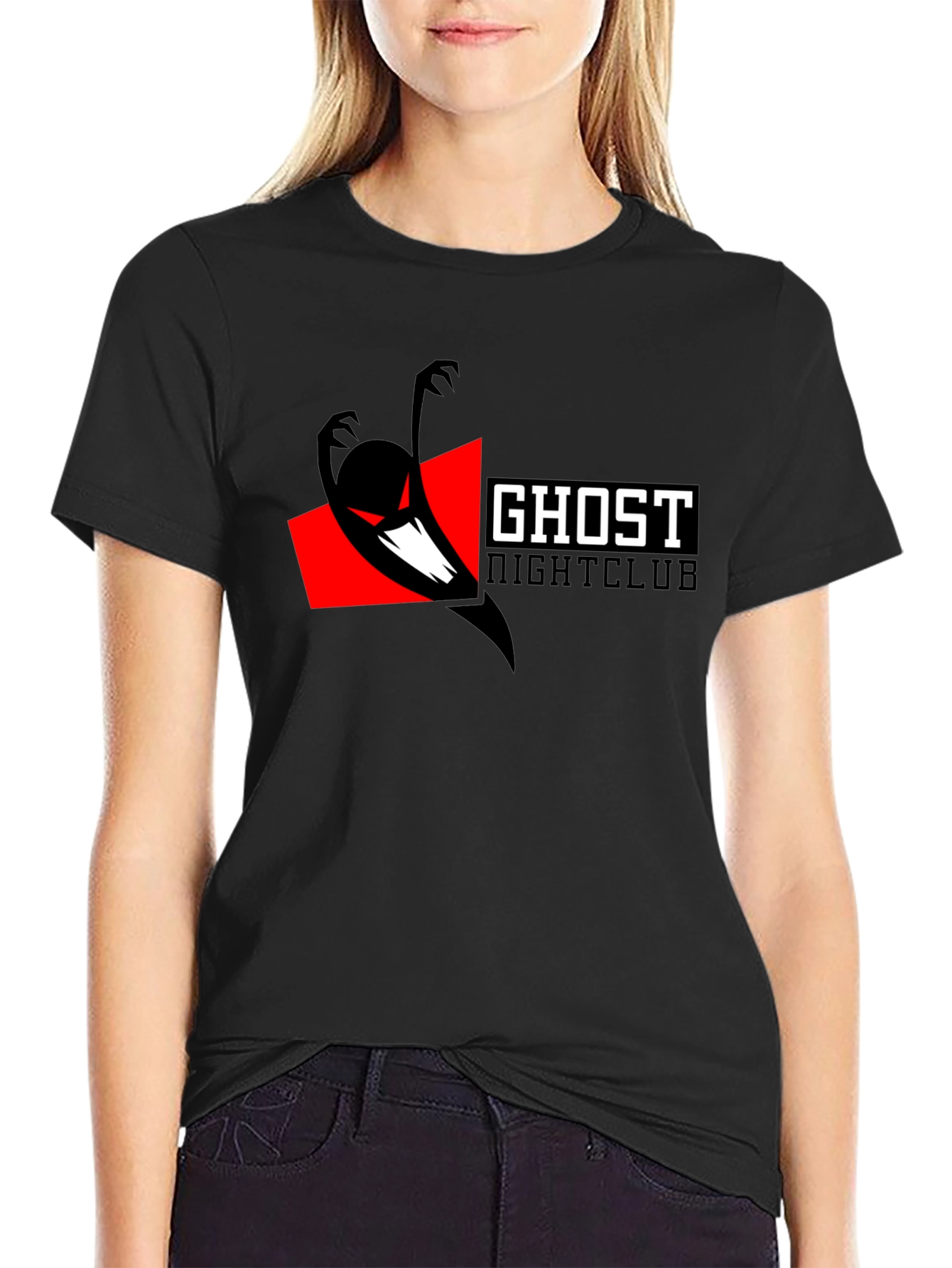 Ghost Nightclub Black T-Shirt