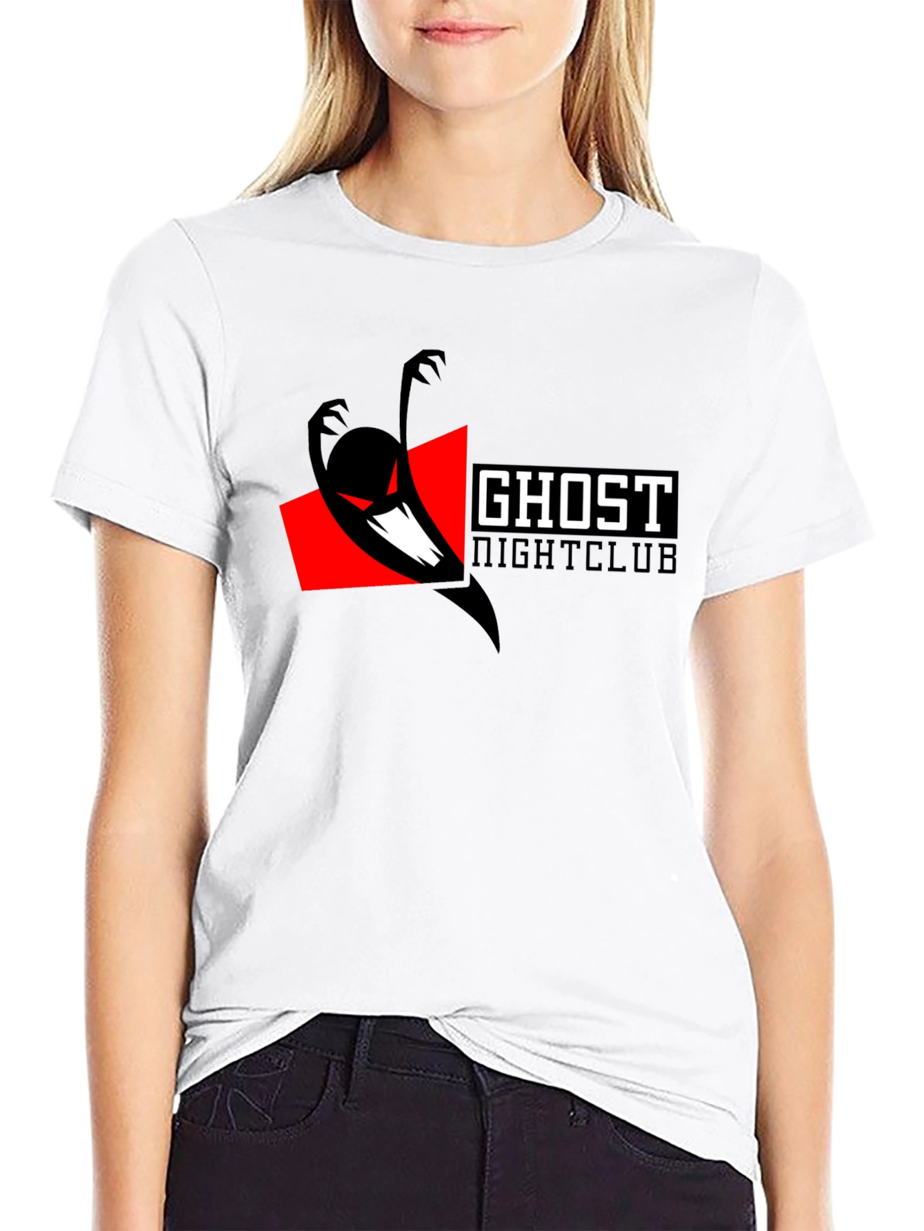 Ghost Nightclub Black T-Shirt
