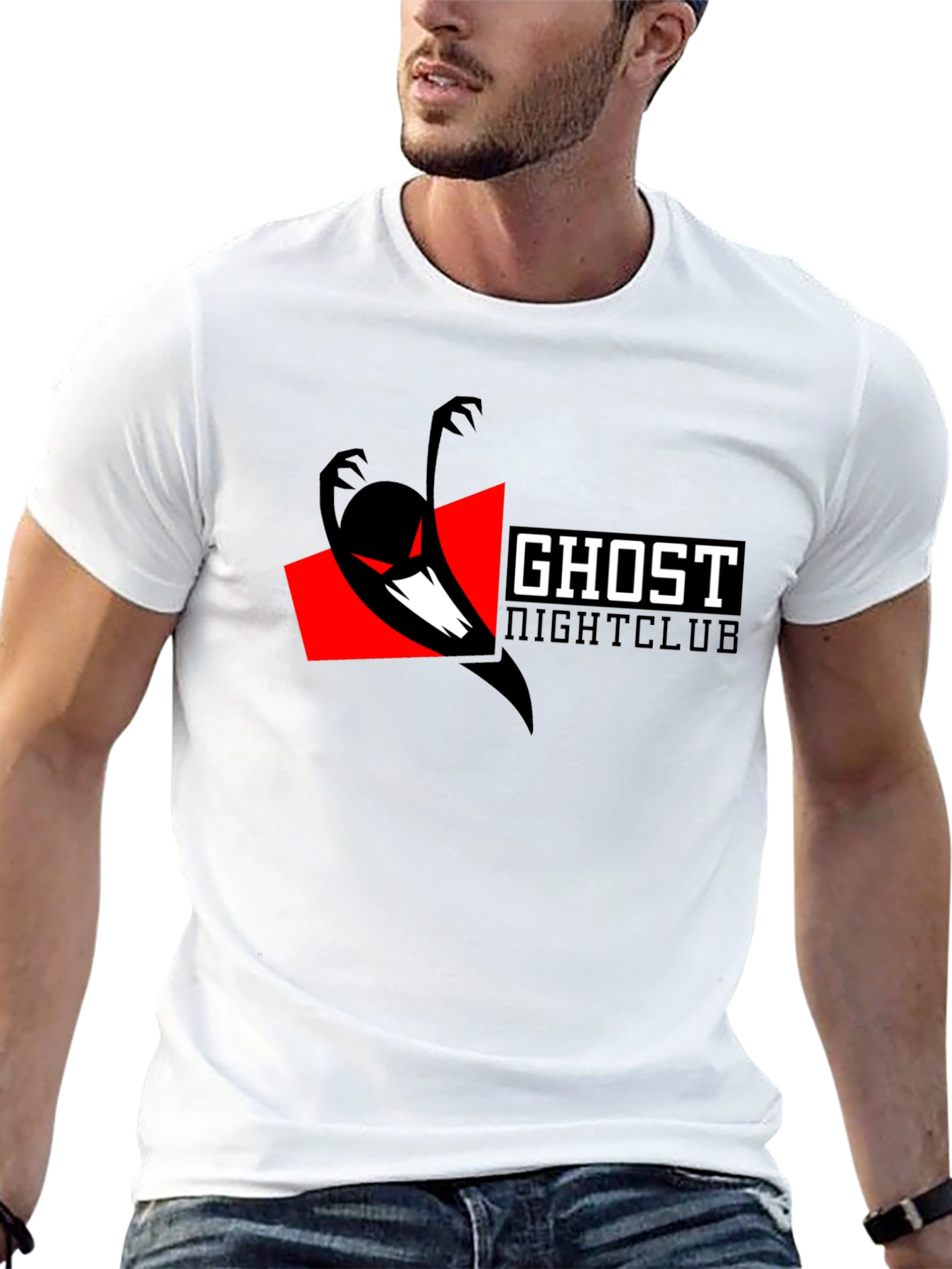 Ghost Nightclub Black T-Shirt