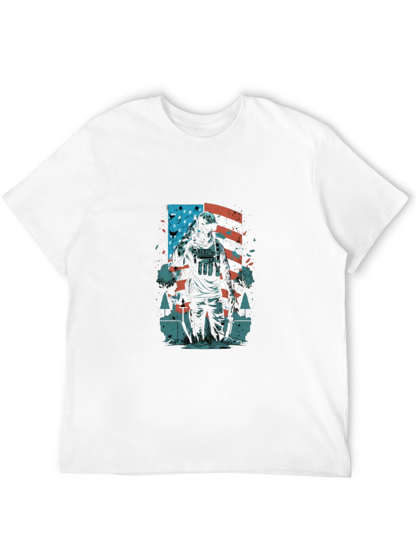 American Soldier Graphic Tee