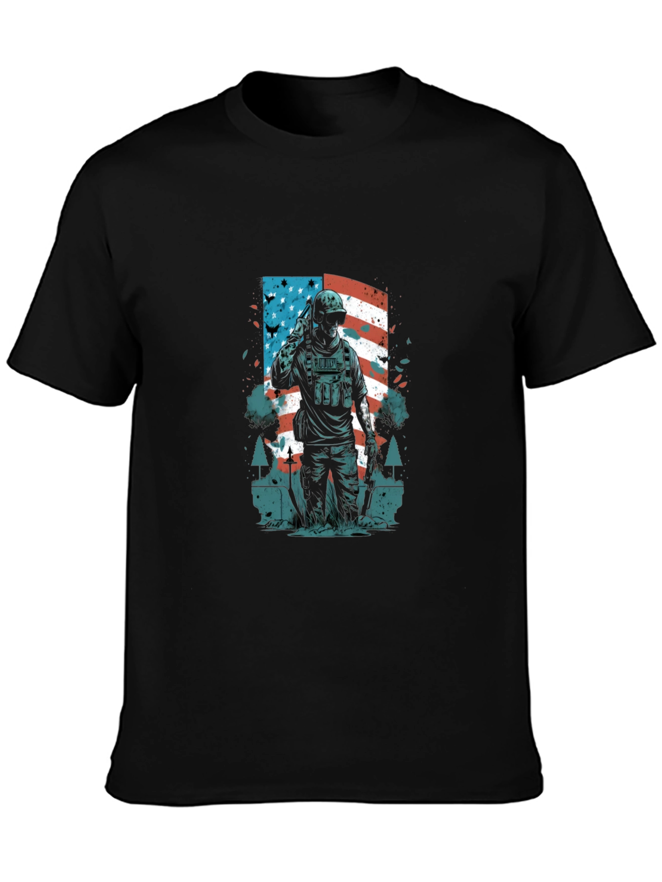 American Soldier Graphic Tee