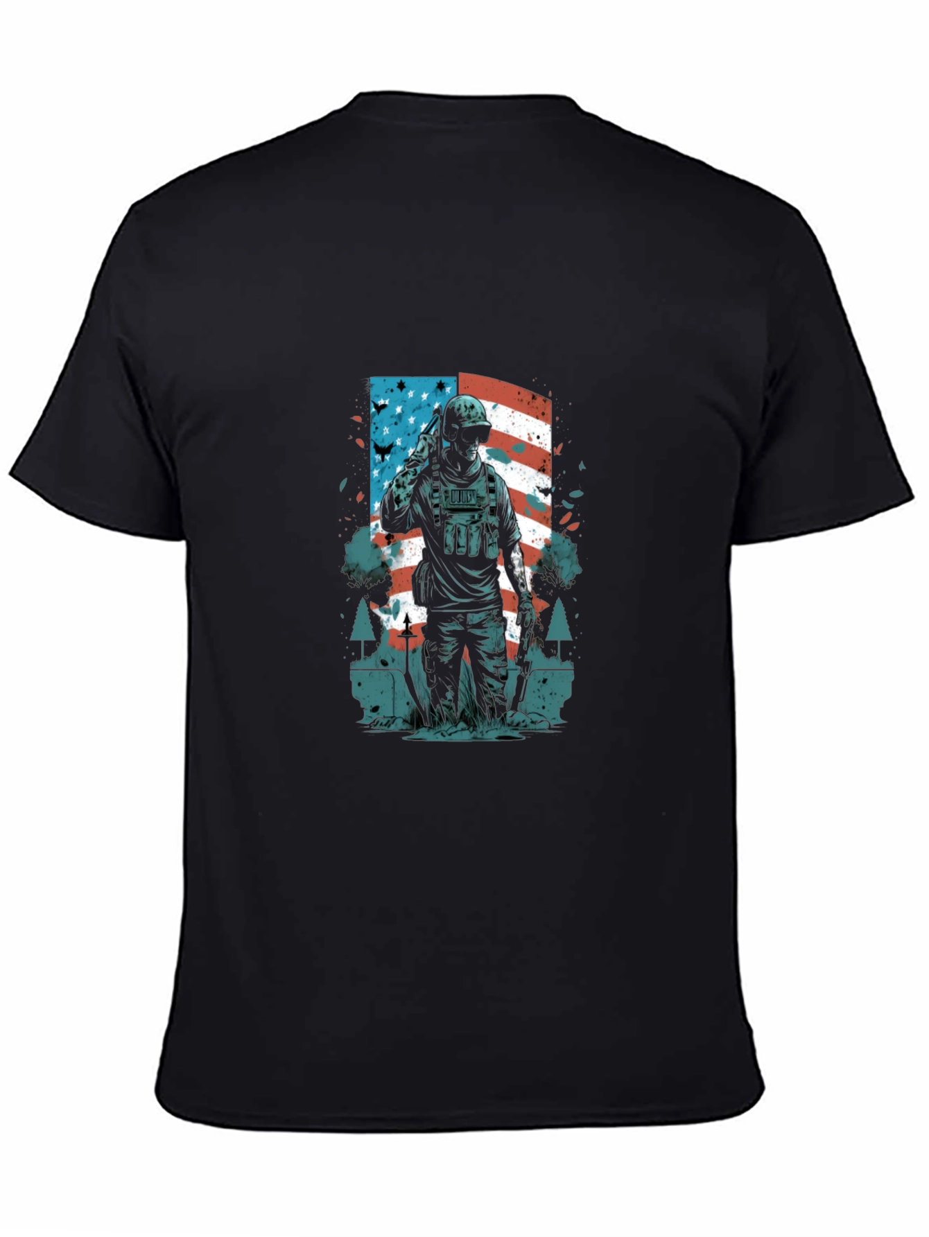 American Soldier Graphic Tee