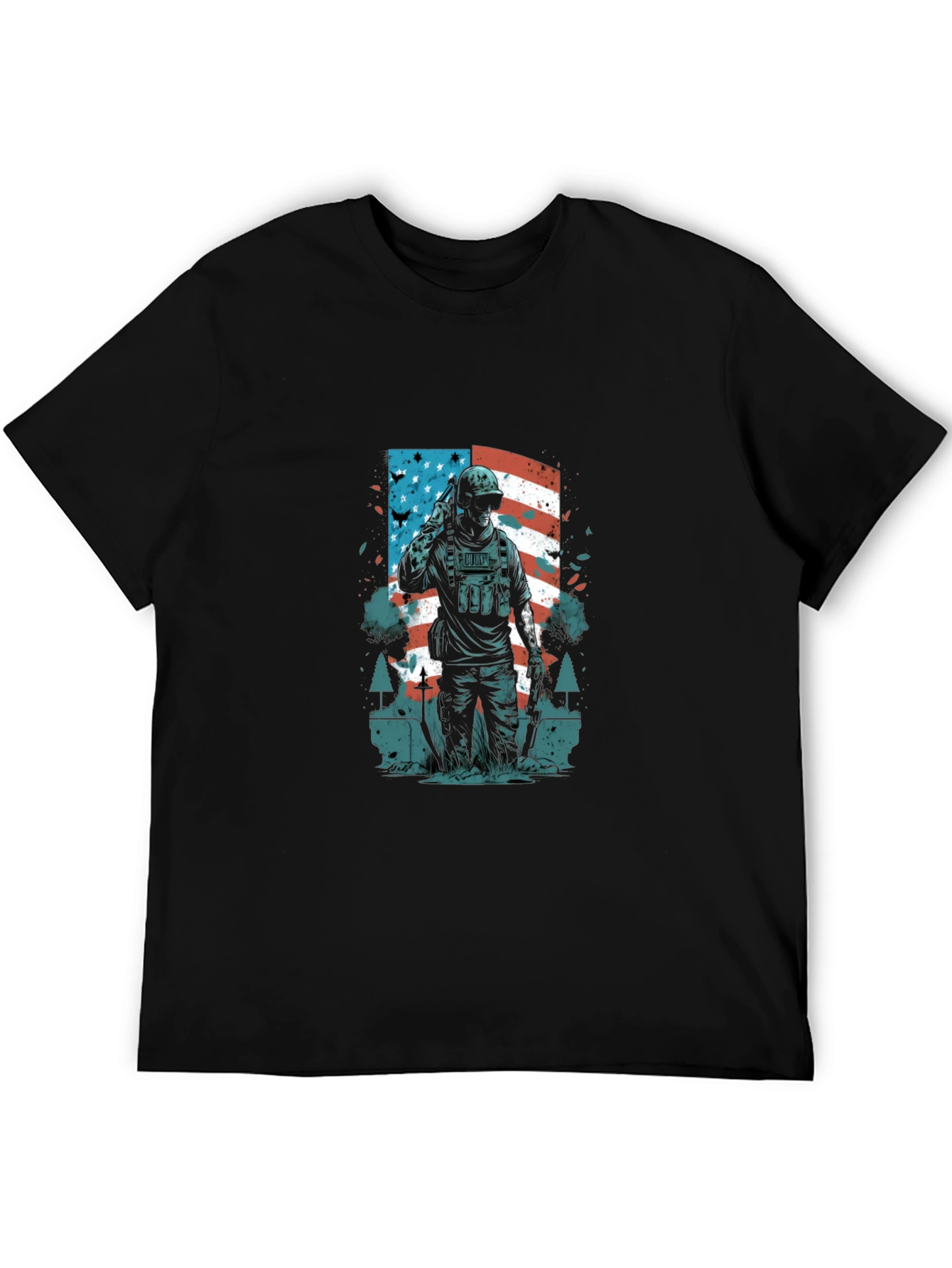 American Soldier Graphic Tee
