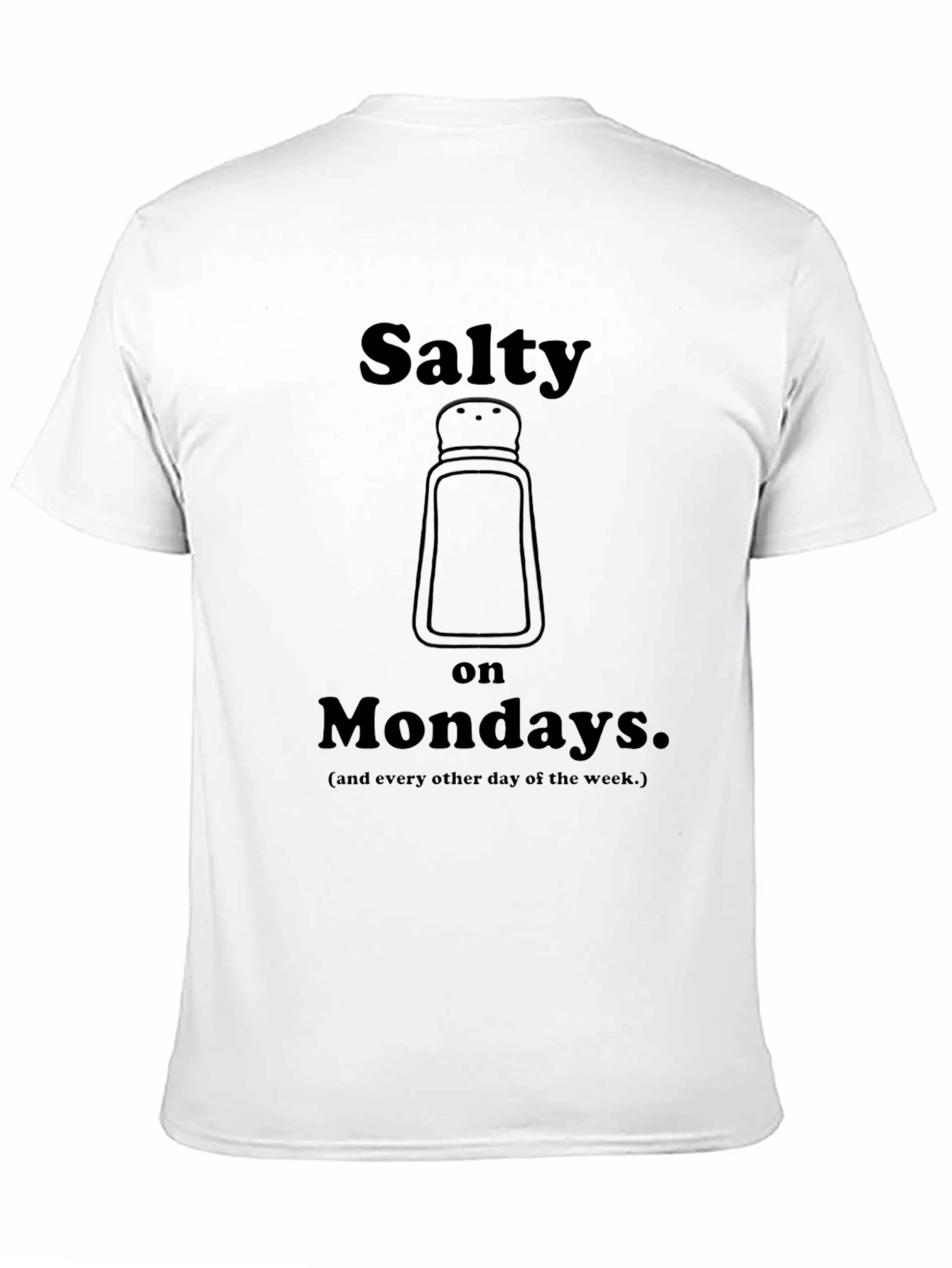 Salty on Mondays Graphic Tee - Black