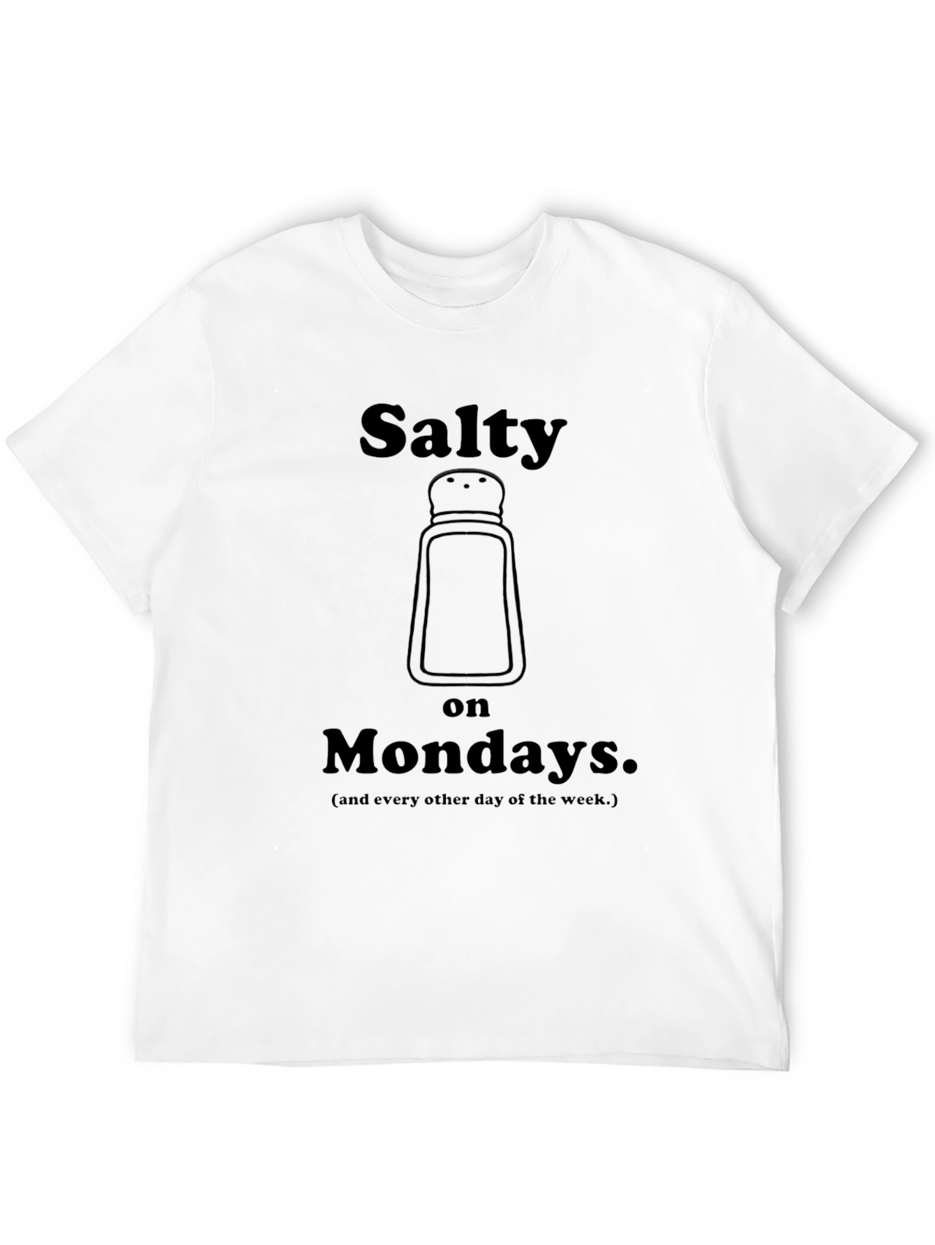 Salty on Mondays Graphic Tee - Black