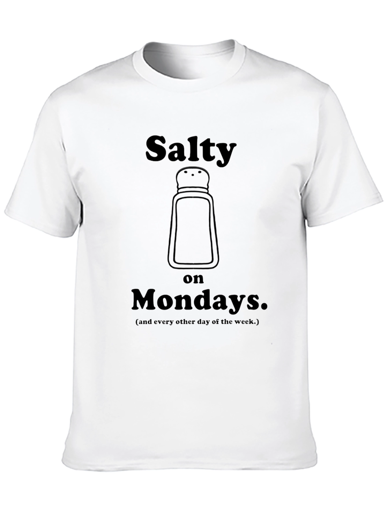 Salty on Mondays Graphic Tee - Black