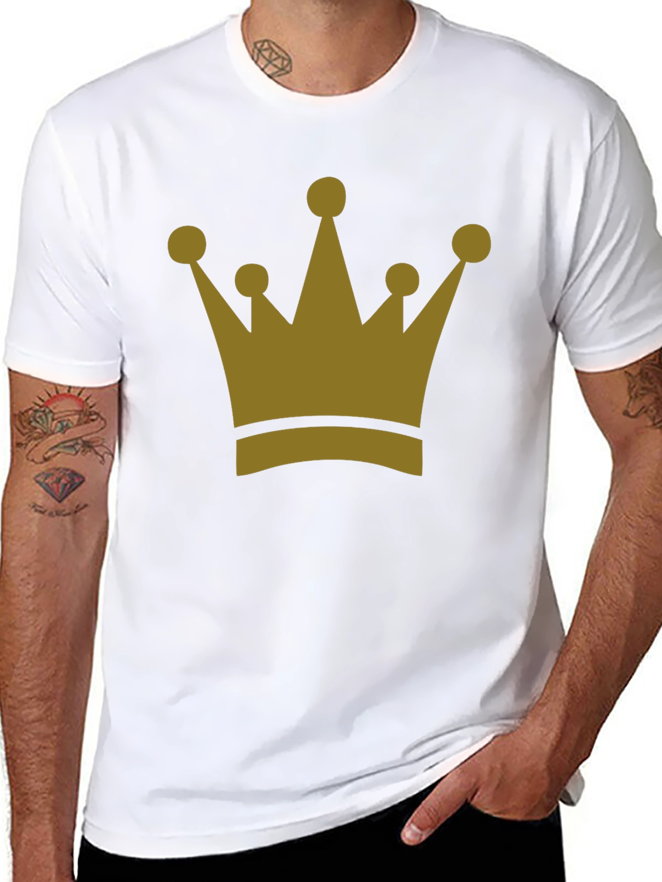 Crown Graphic Tee - King Style