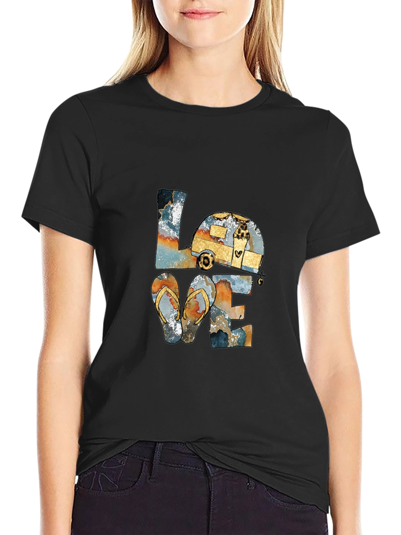 Love Camping Graphic Tee