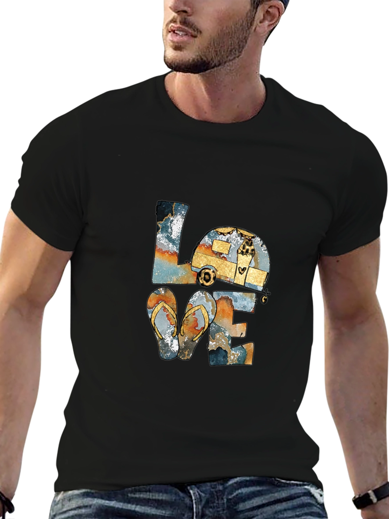 Love Camping Graphic Tee