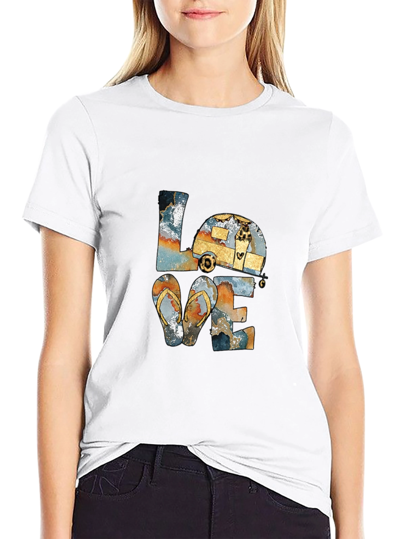 Love Camping Graphic Tee