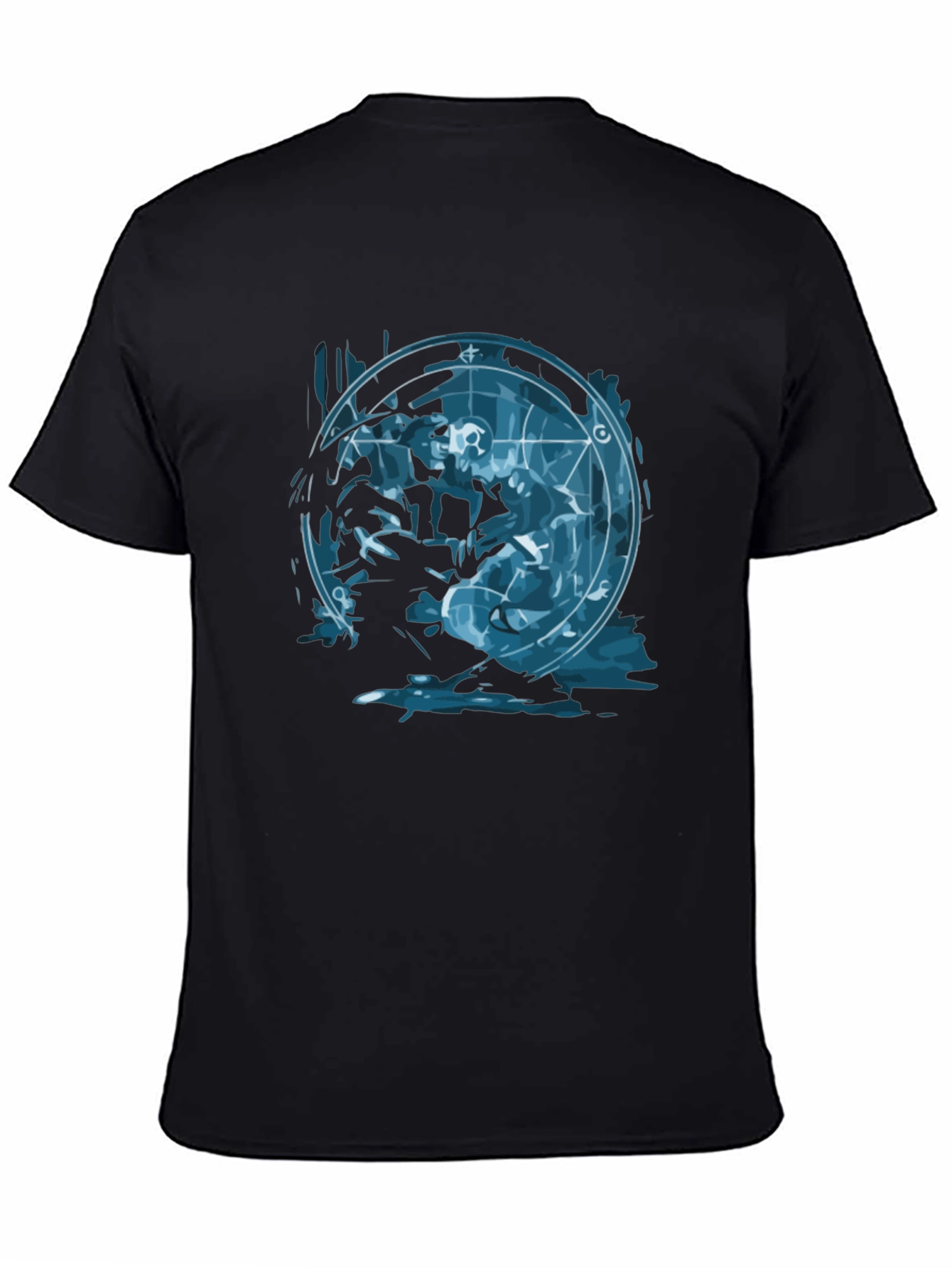 Alchemy Circle Graphic Black T-Shirt