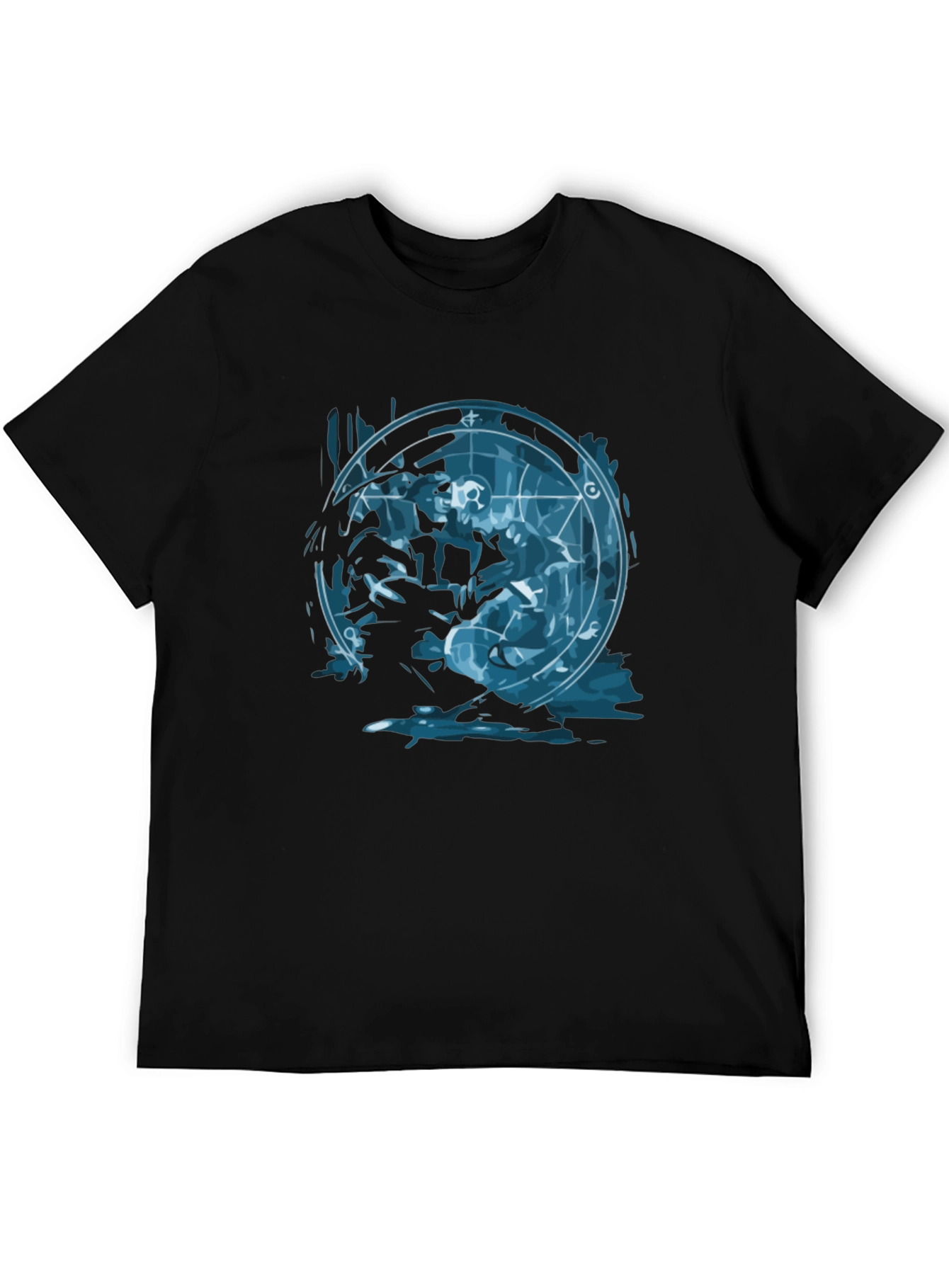 Alchemy Circle Graphic Black T-Shirt
