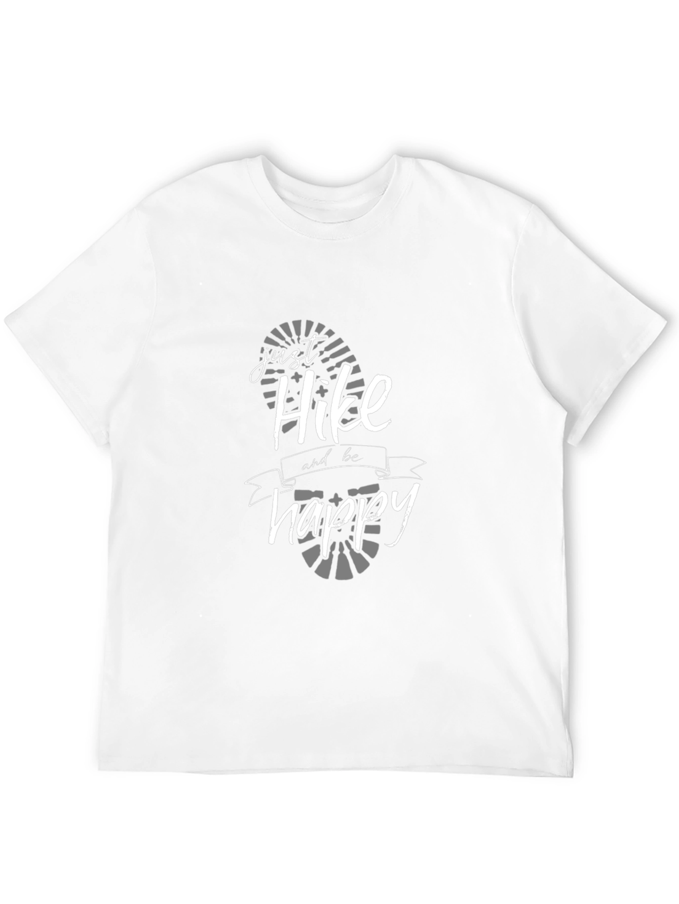 Hike and Be Happy Graphic T-Shirt