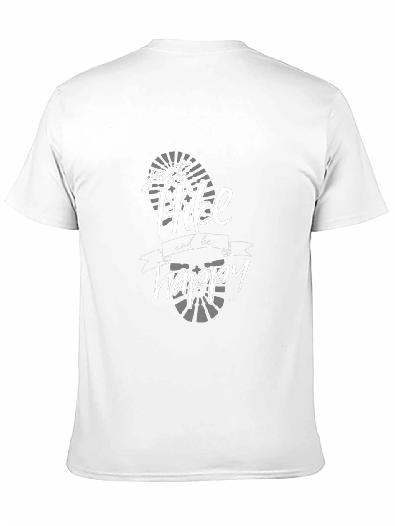 Hike and Be Happy Graphic T-Shirt