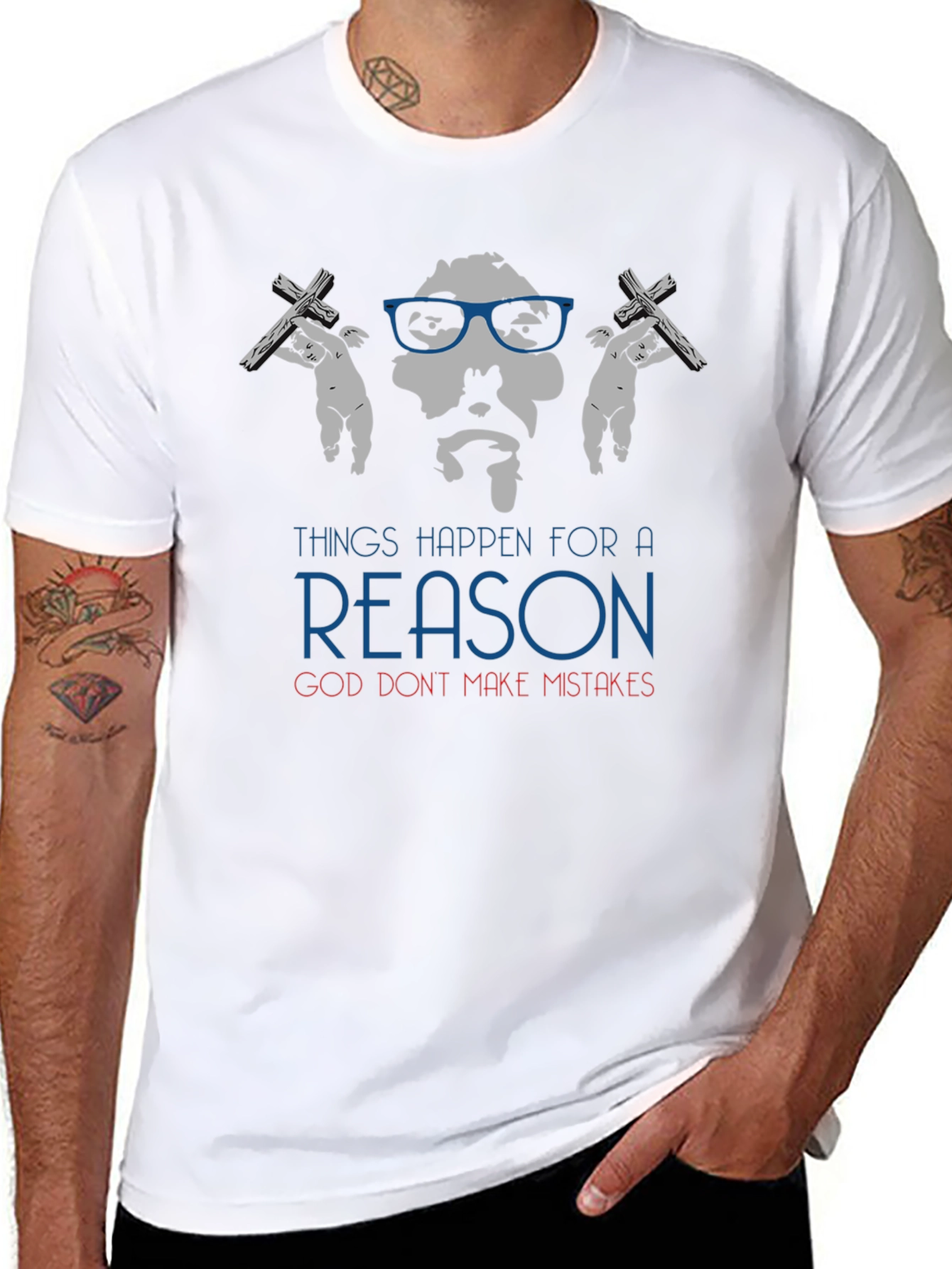 Things Happen for a Reason Graphic Tee