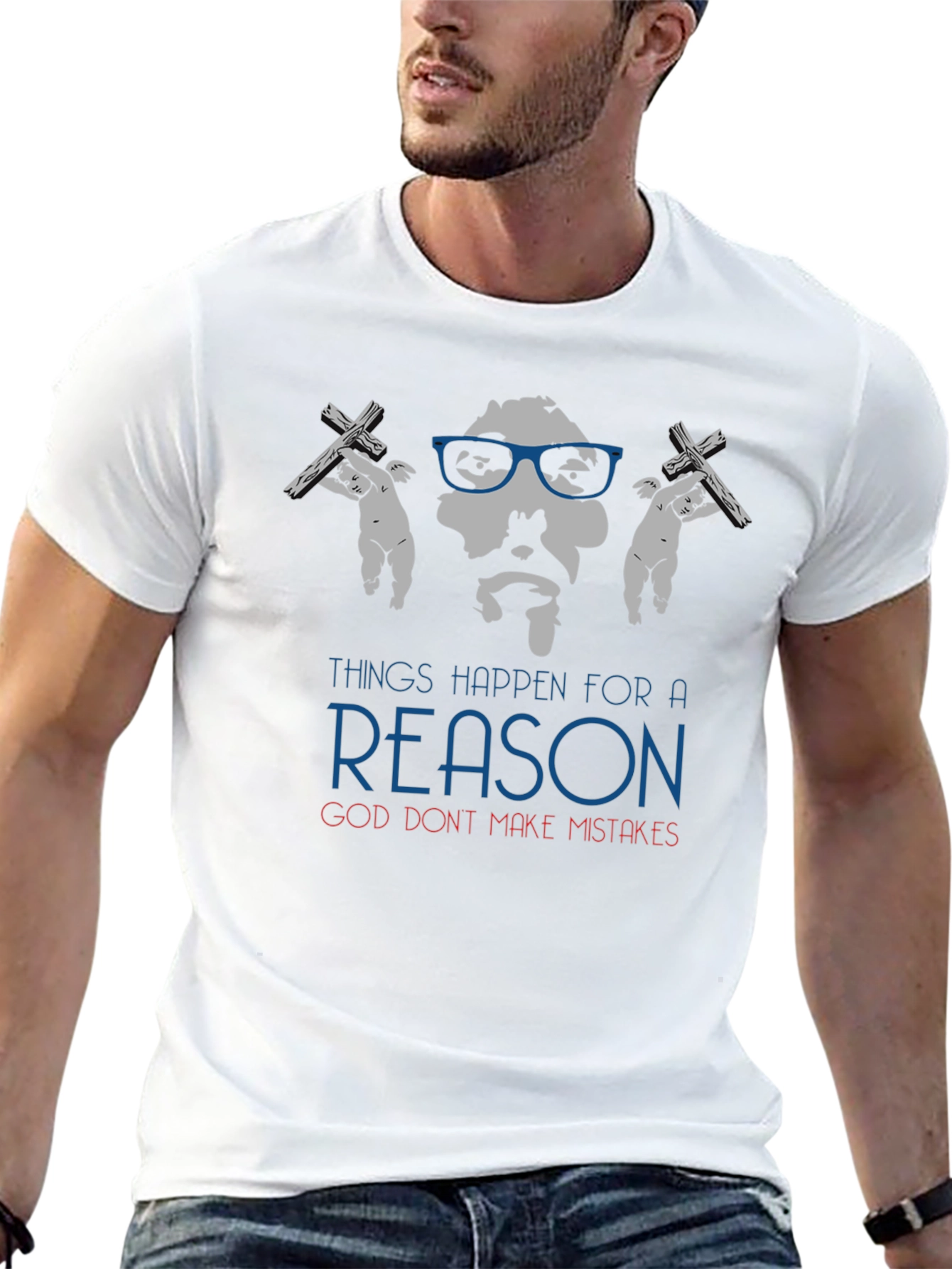 Things Happen for a Reason Graphic Tee