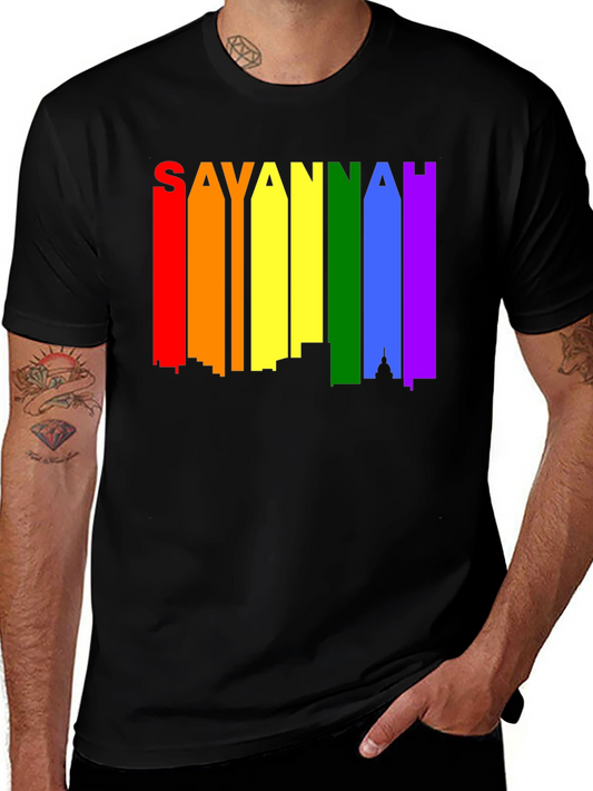 Savannah Pride LGBTQ+ T-Shirt - Black