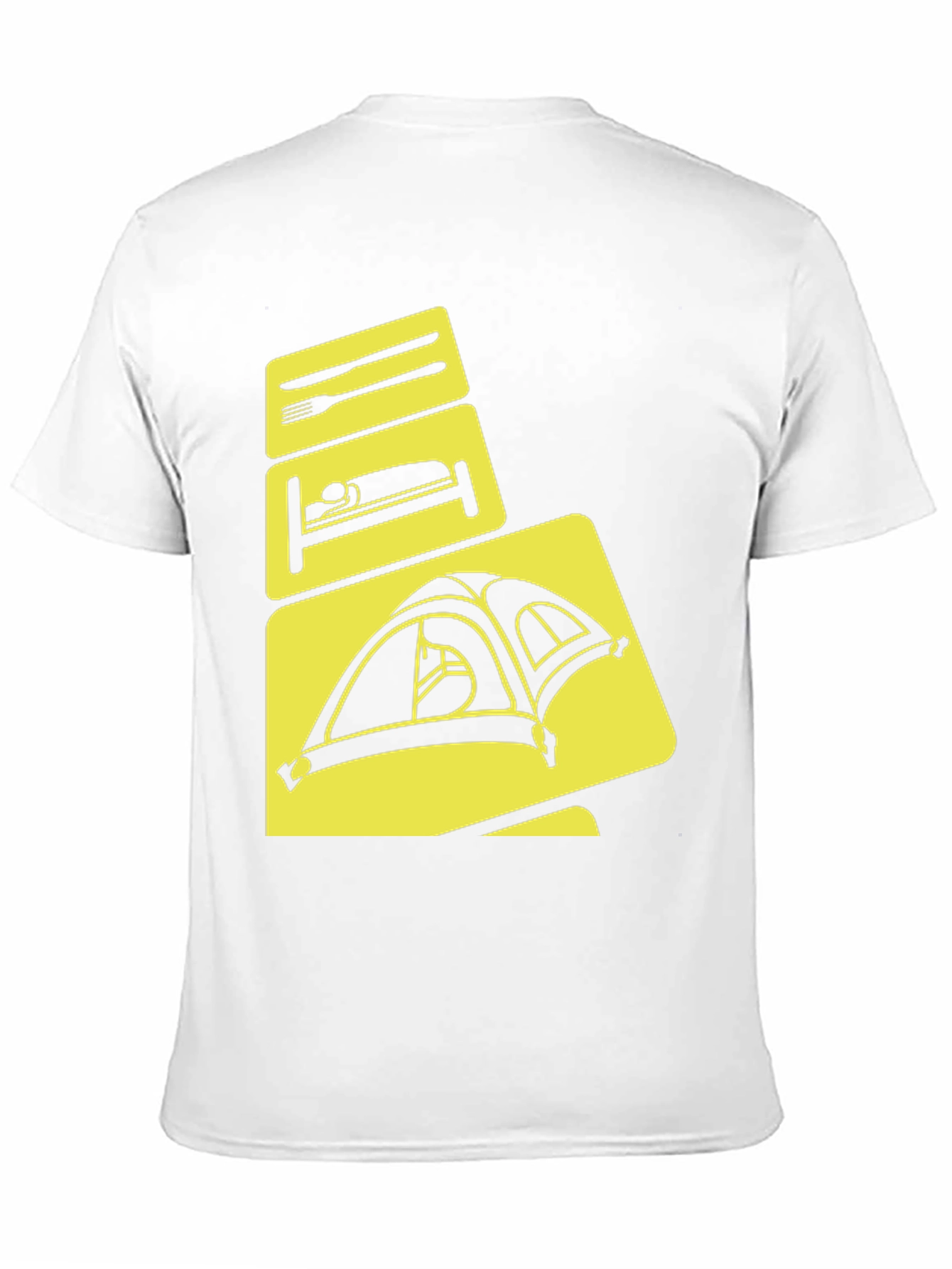 Camping Mode T-Shirt: Eat Sleep Tent Repeat