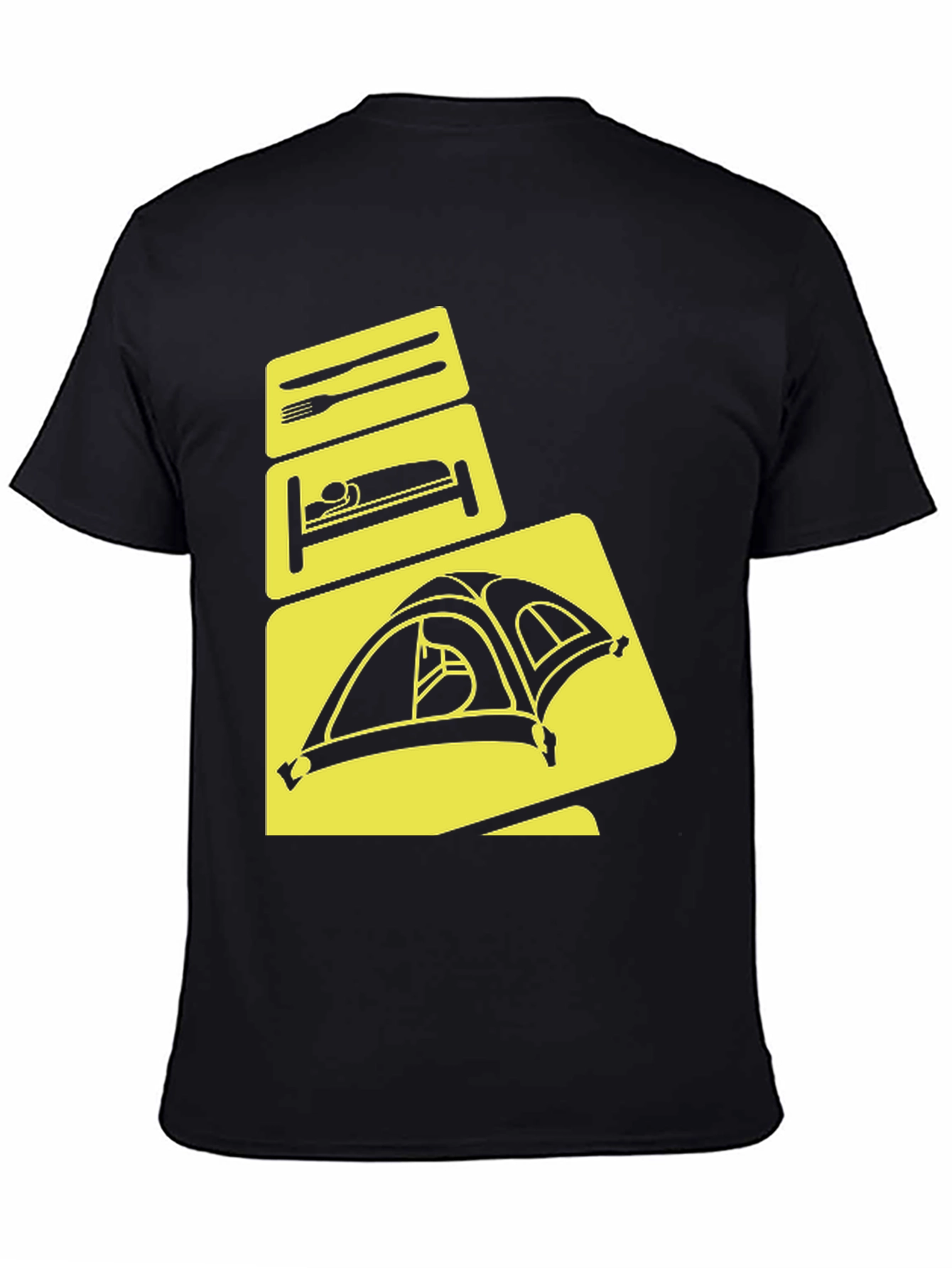 Camping Mode T-Shirt: Eat Sleep Tent Repeat