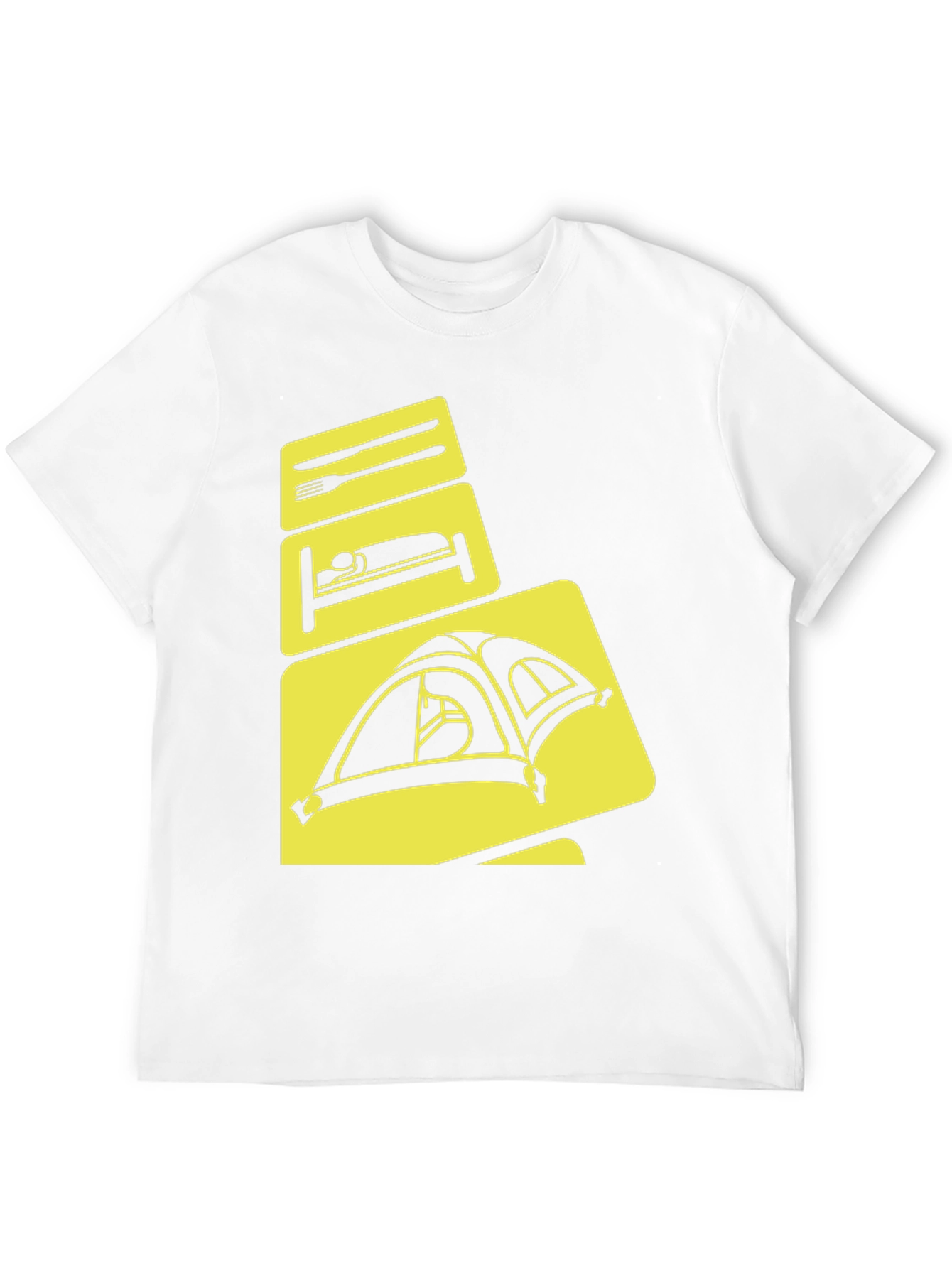 Camping Mode T-Shirt: Eat Sleep Tent Repeat