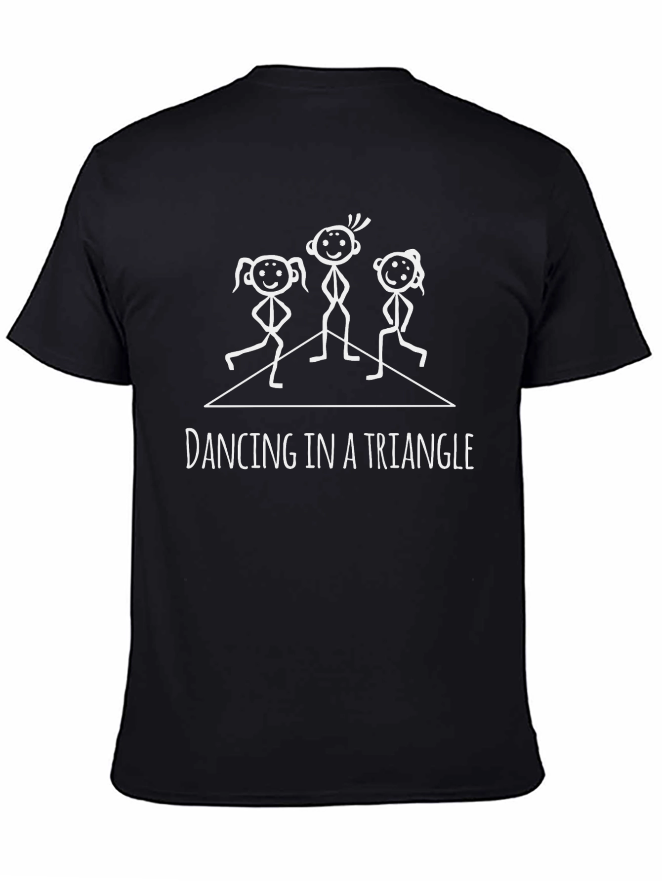 Dancing in a Triangle Graphic Tee - Unisex