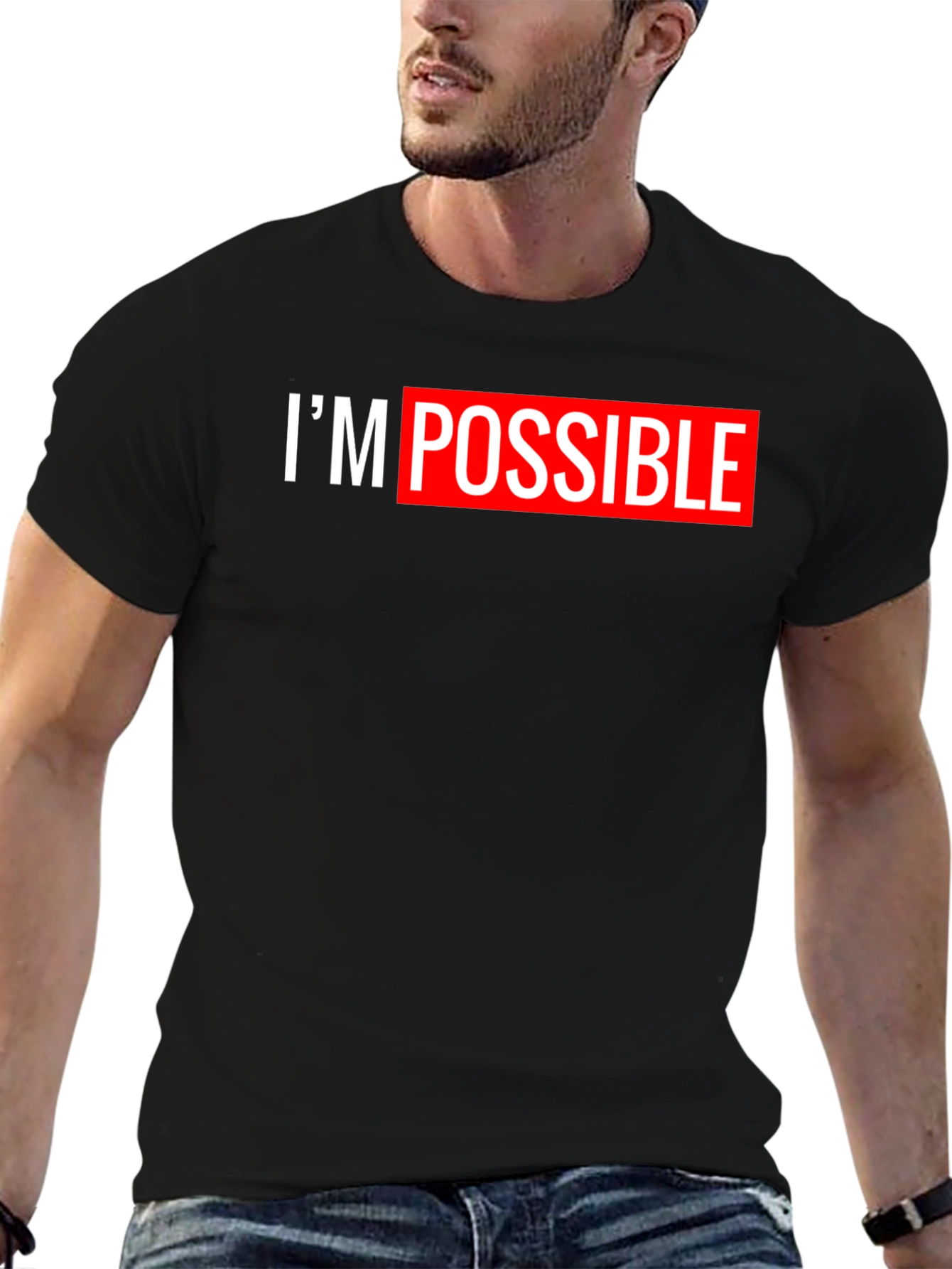 Im Possible Black T-Shirt