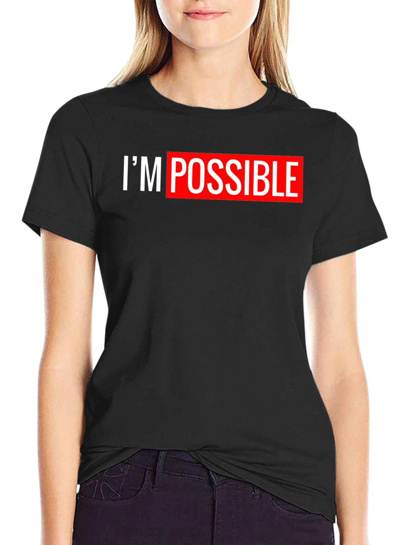 Im Possible Black T-Shirt