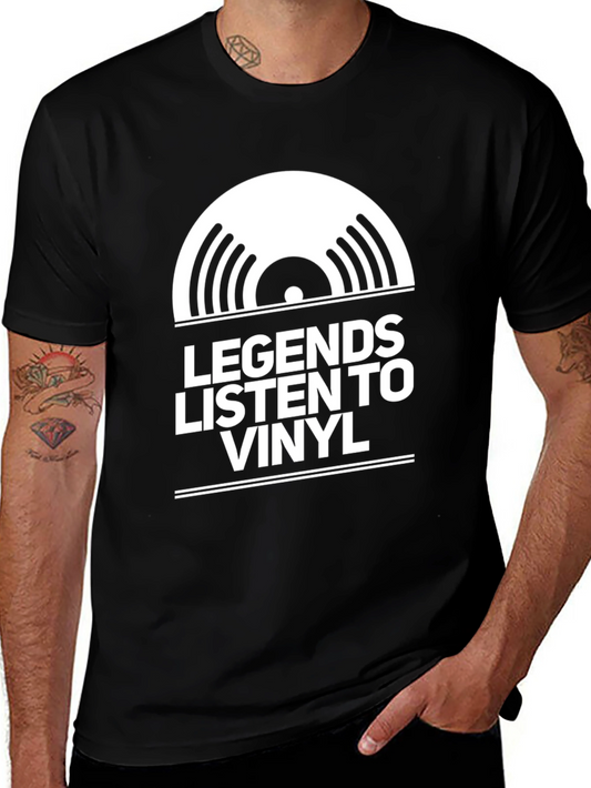 Legends Listen To Vinyl Graphic Tee