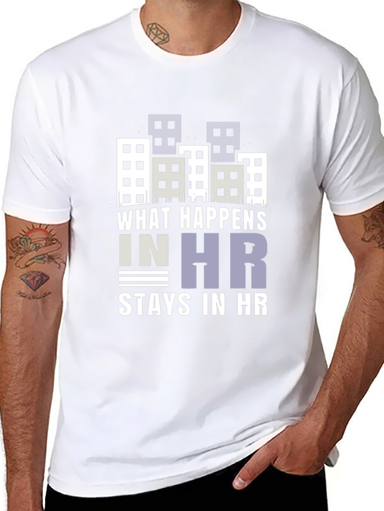 What Happens in HR Stays in HR Graphic T-Shirt