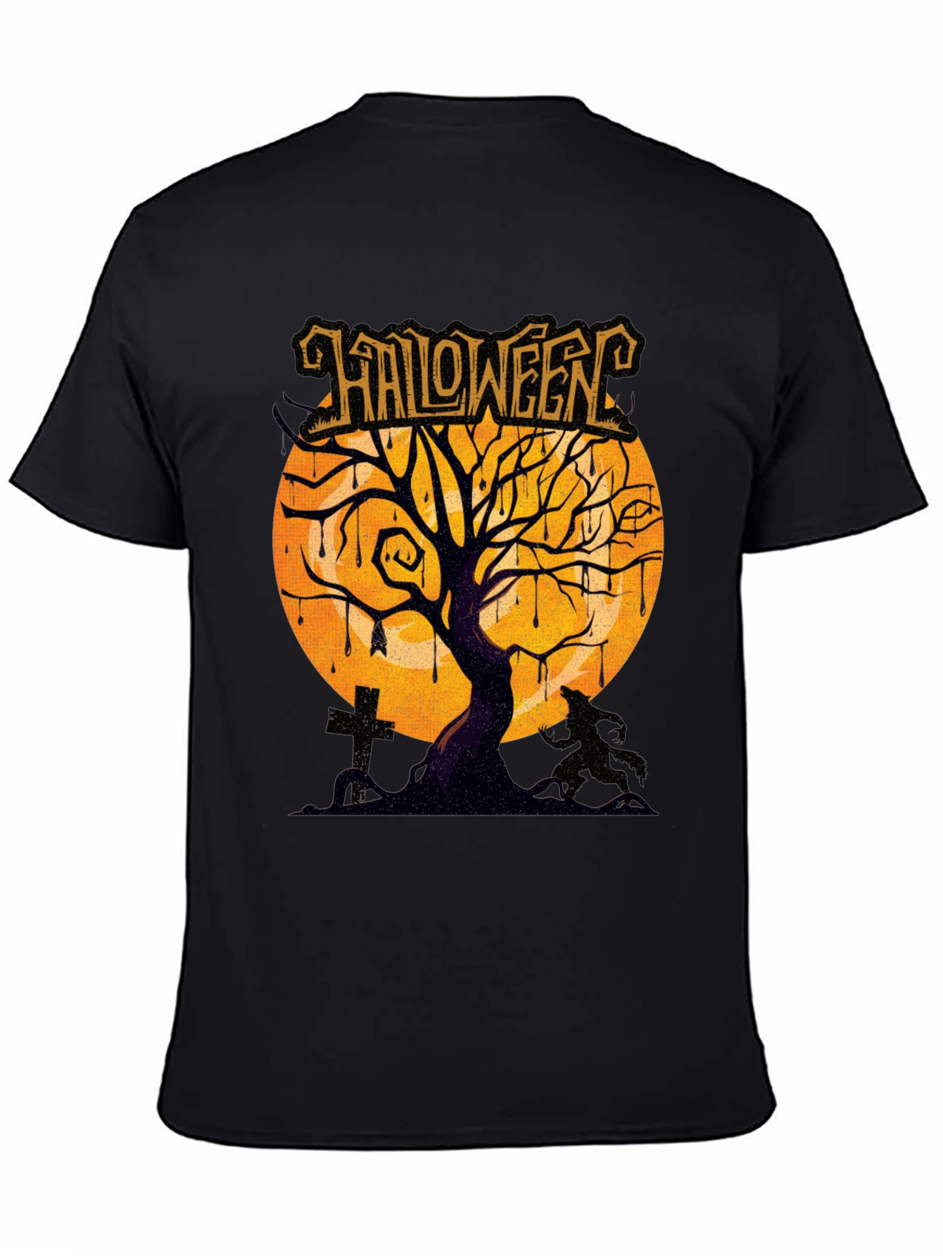 Halloween Tree Graphic Tee